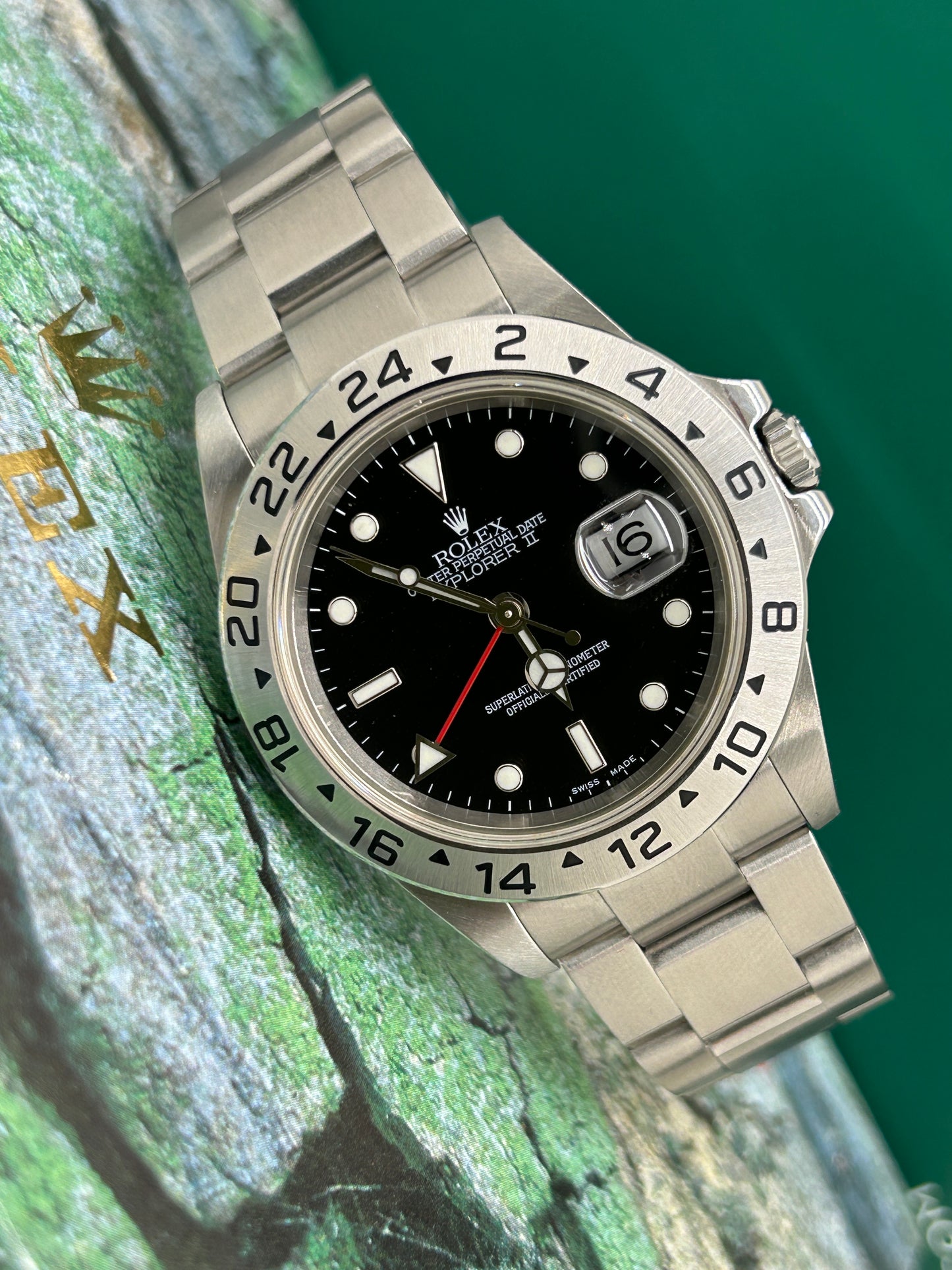Rolex Explorer II - Black Dial - Ref 16570 - Perfect Condition - Year 2006