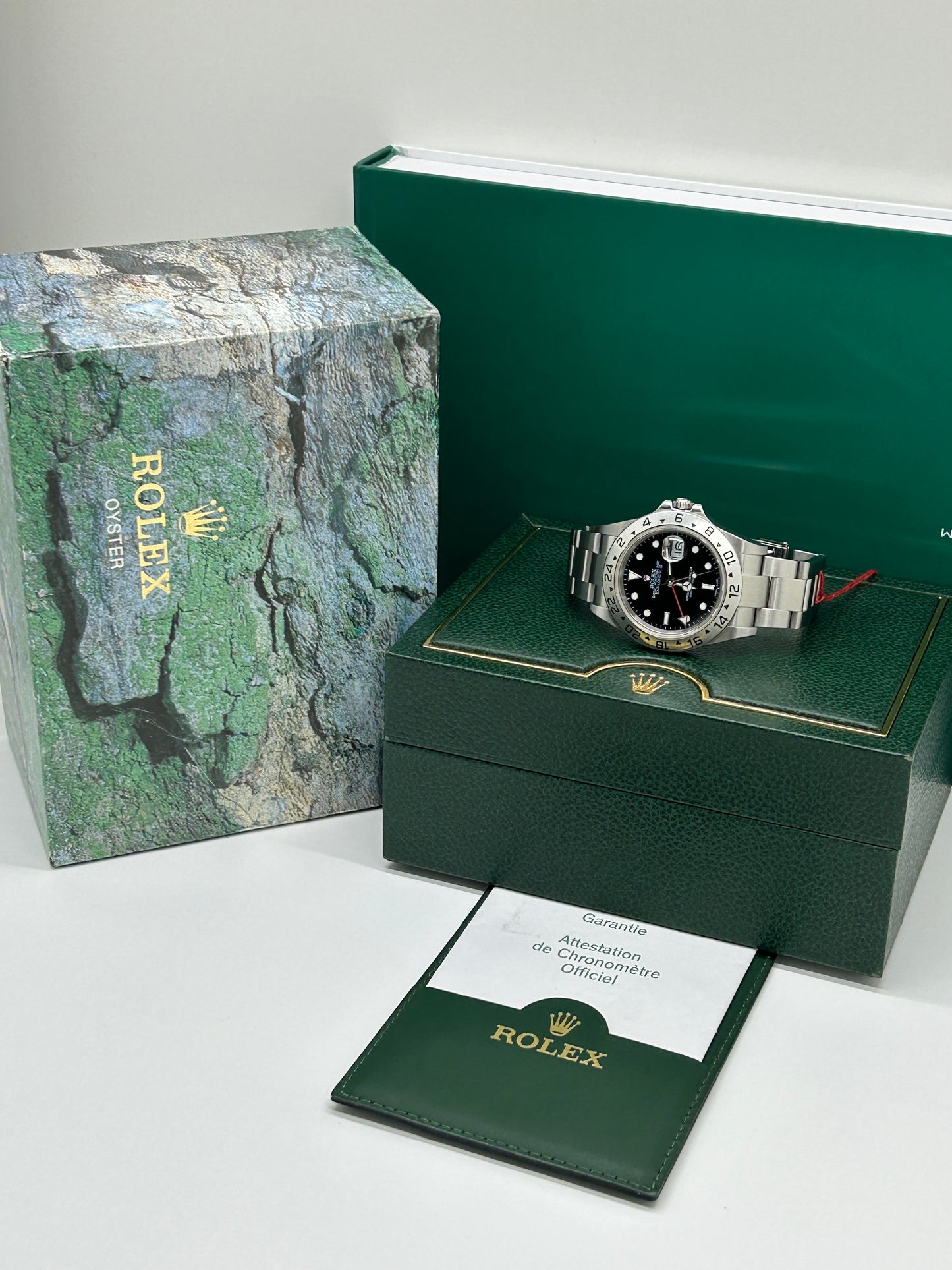 Rolex Explorer II - Black Dial - Ref 16570 - Perfect Condition - Year 2006