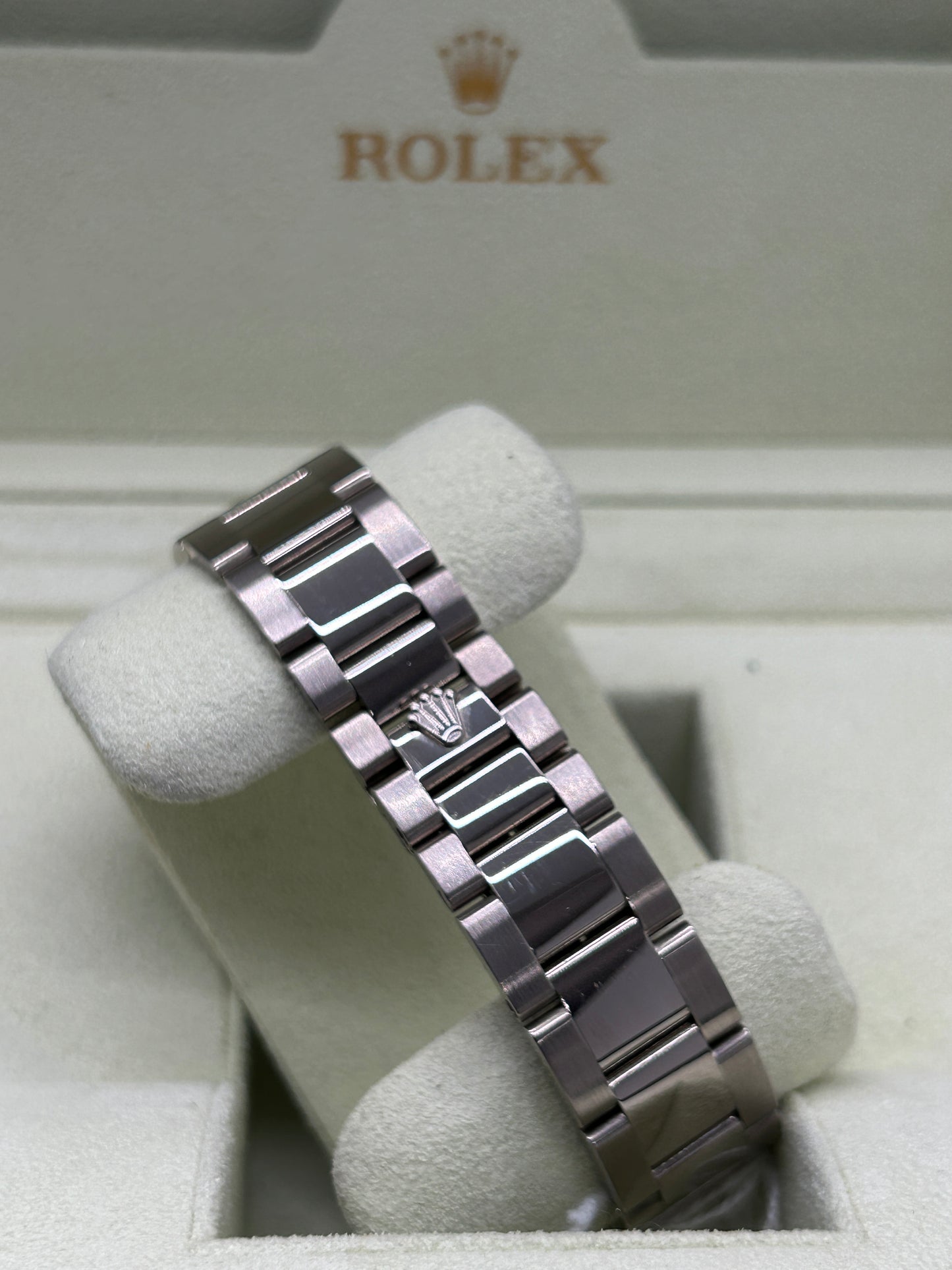 Rolex Day-Date - Blue Dial - 18Kt White Gold - Ref 118209 -No Papers - Service 8/2021