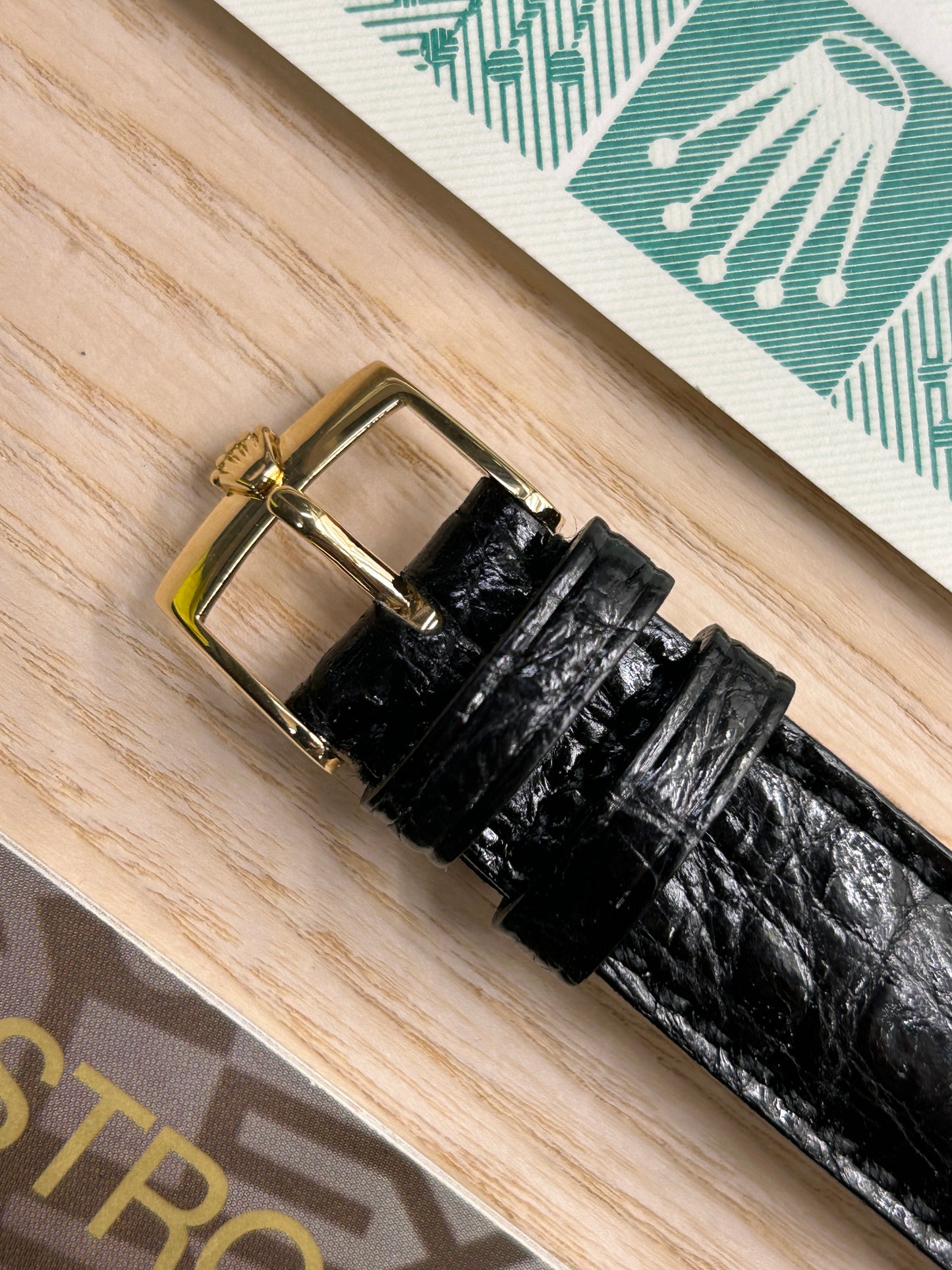 Rolex Oyster Perpetual 34 - Ref 14238 - 18Kt Yellow Gold - Champagne Dial - 1992