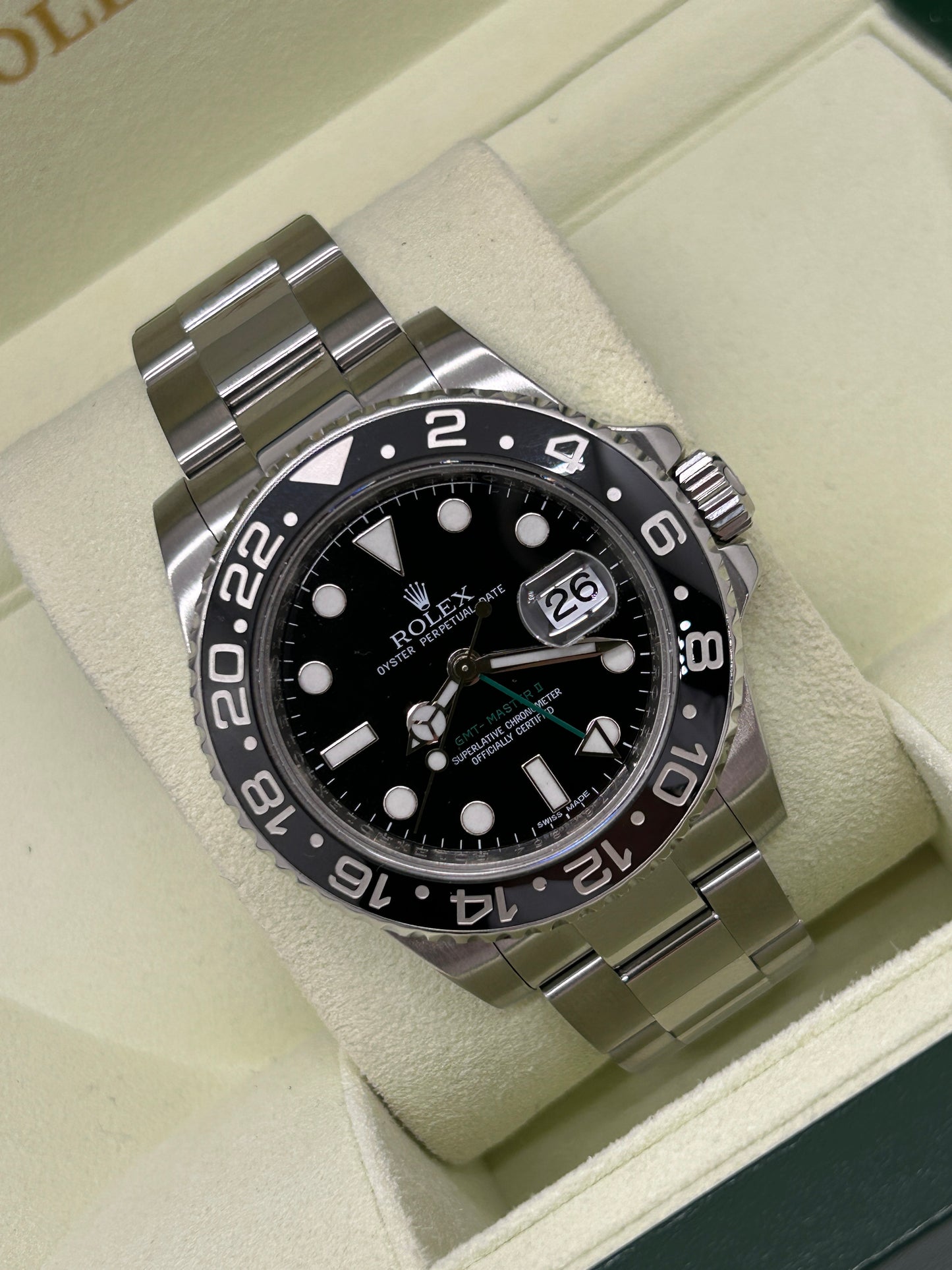 Rolex GMT-Master II - Ref 116710LN - Year 2010