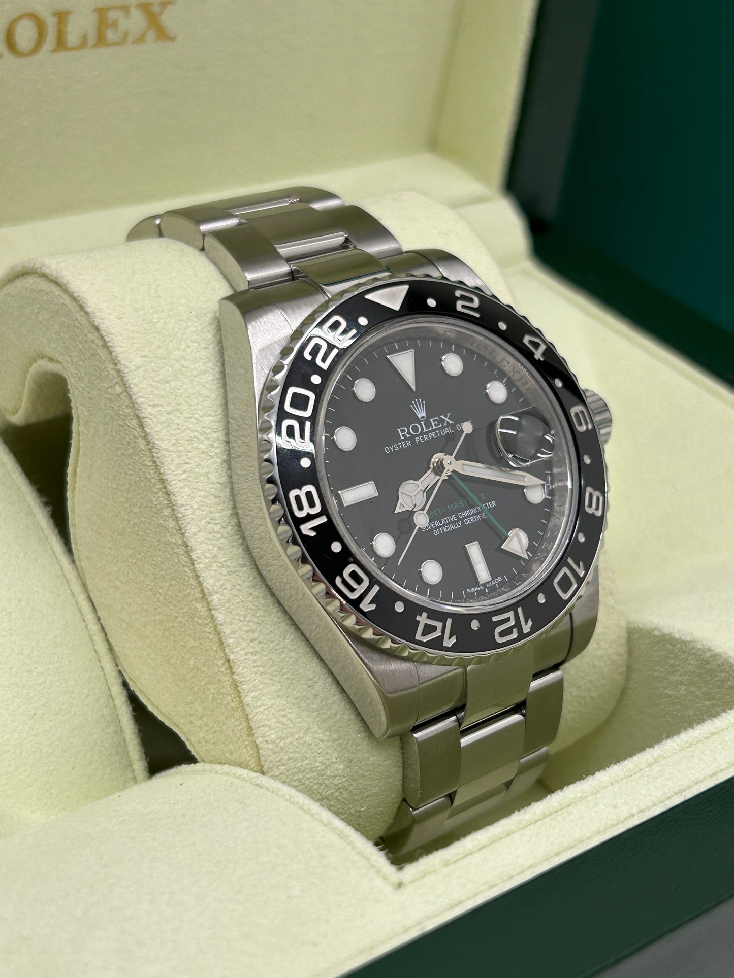 Rolex GMT-Master II - Ref 116710LN - Year 2010