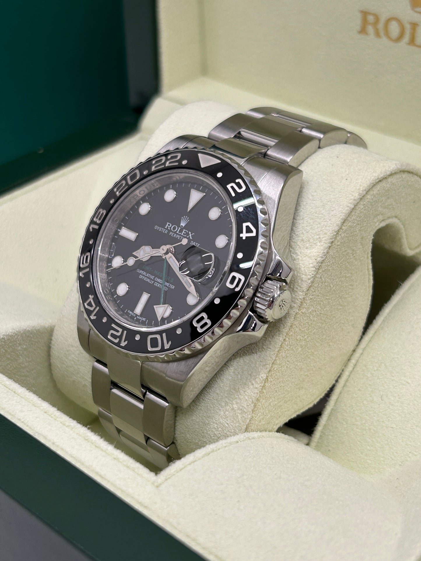 Rolex GMT-Master II - Ref 116710LN - Year 2010