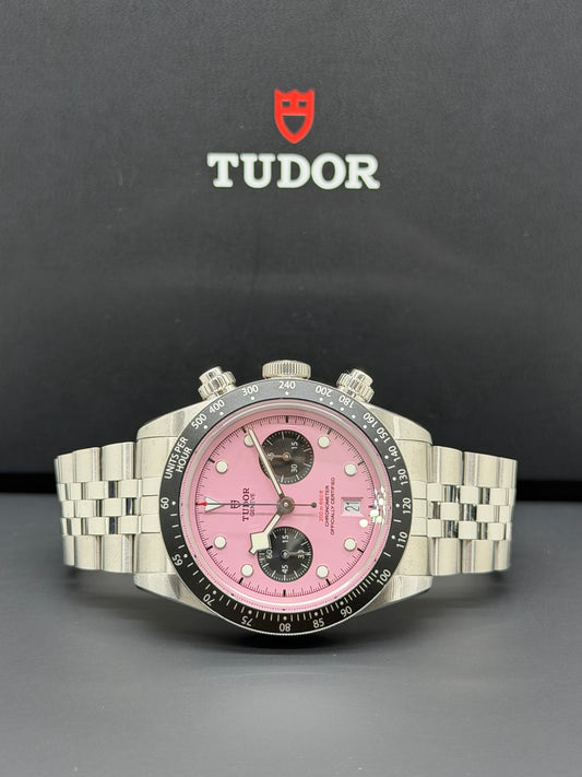 Tudor Black Bay Chronograph - Pink DIal - Year 2025 Ref. 79360n-0019
