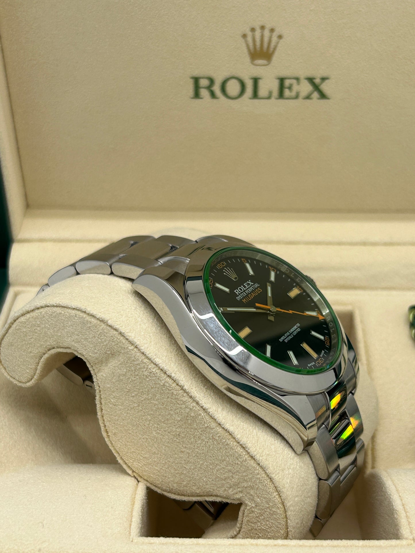 Rolex Milgauss - Black Dial - Ref 116400GV - Year 2015