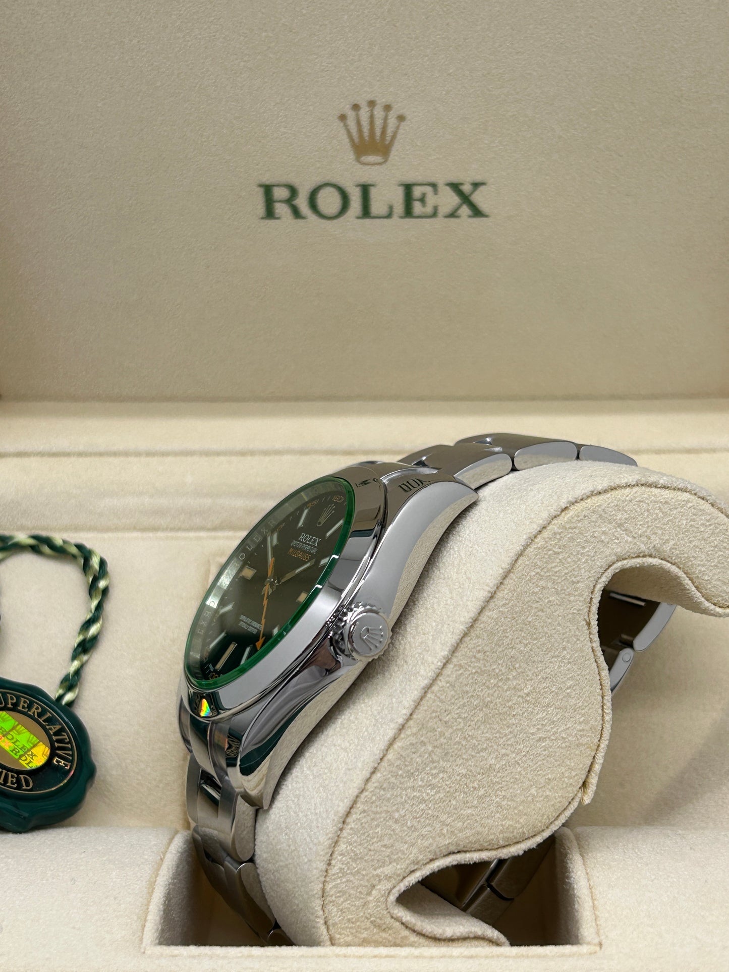 Rolex Milgauss - Black Dial - Ref 116400GV - Year 2015