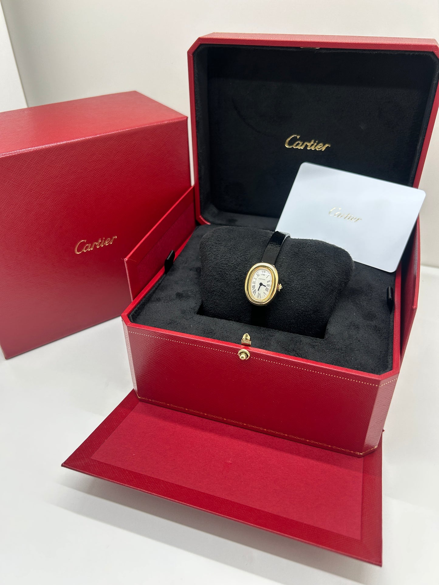 Cartier Baignoire 18Kt Yellow Gold - Quartz - Ref WGBA0041 - New 2025