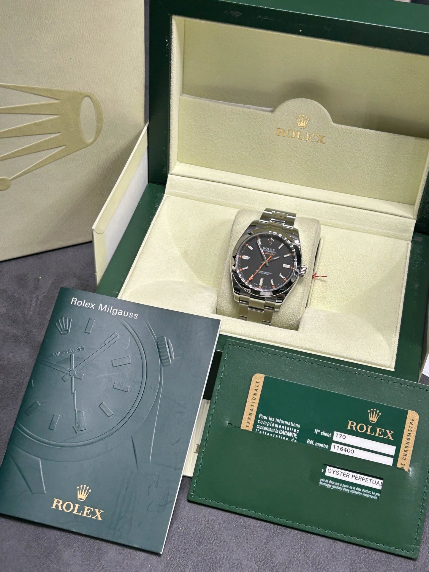 Rolex Milgauss - Ref.116400 - Year 2009