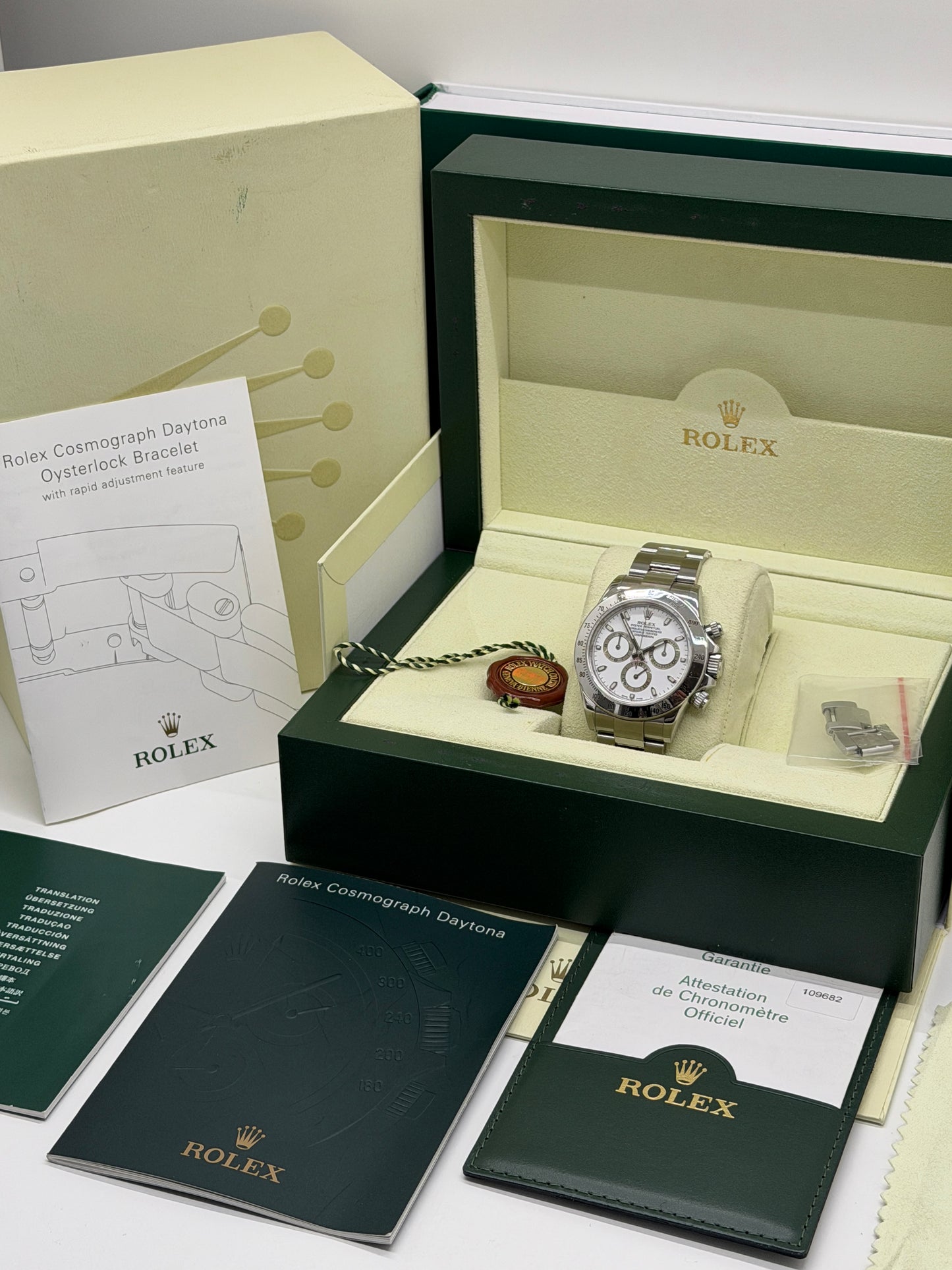 Rolex Daytona White Dial Ref. 116520 - Year 2006