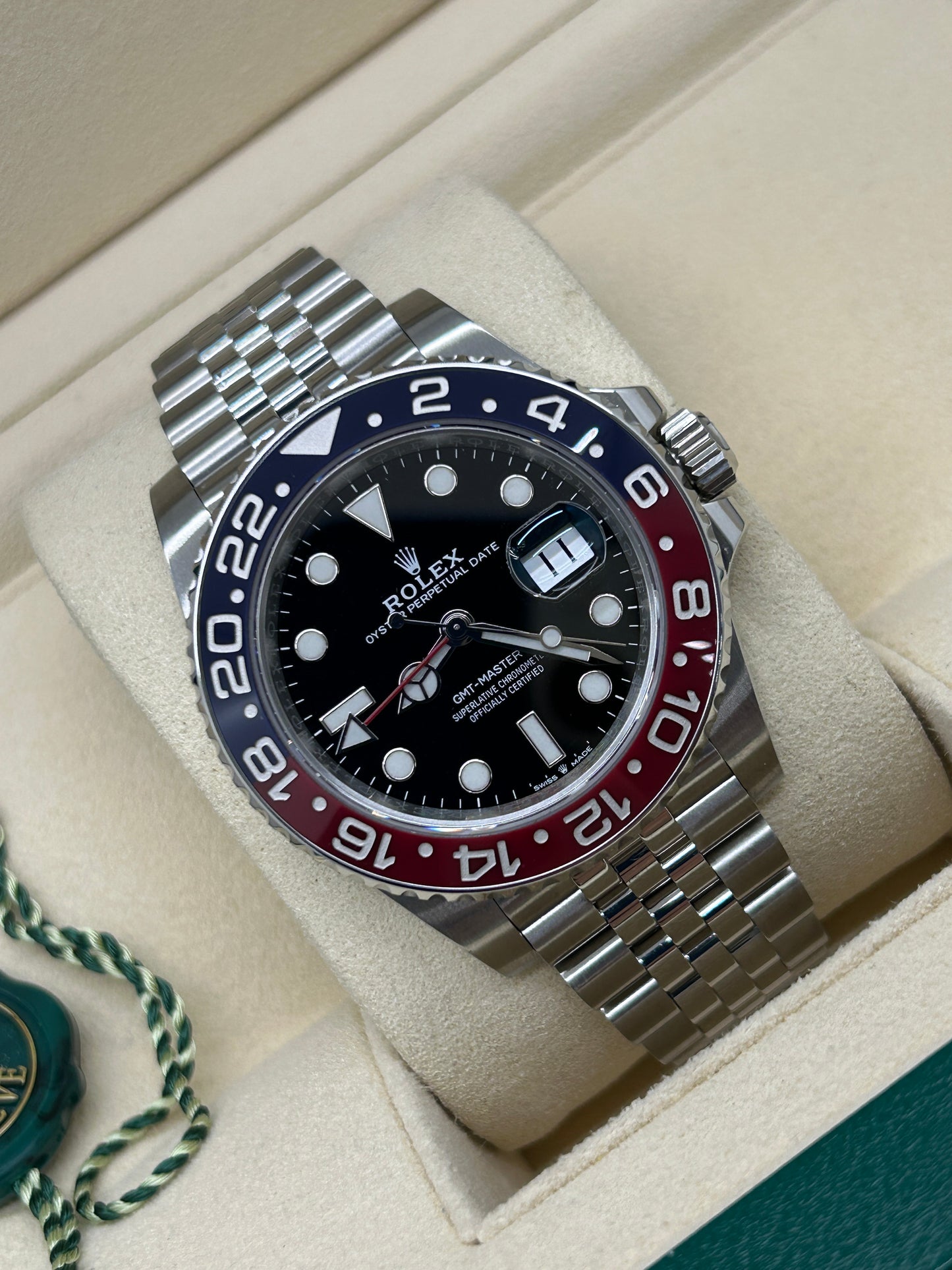 Rolex GMT-Master II - Pepsi - Ref 126710BLRO - Year 2020