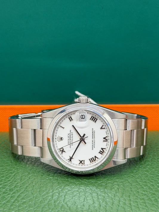 Rolex Datejust 31 Ref.68240 - White Roma Dial - Year 1999