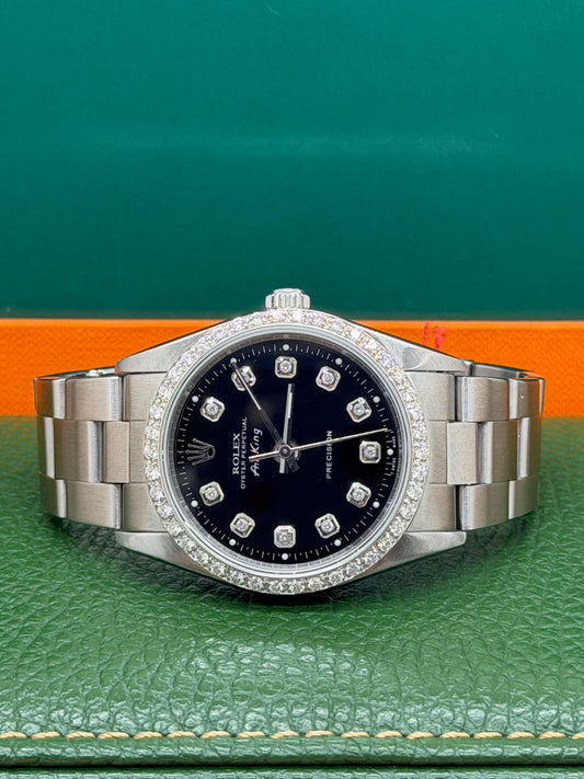 Rolex Air King 34mm - Ref. 14000M - Aftermarket Bezel & Dial