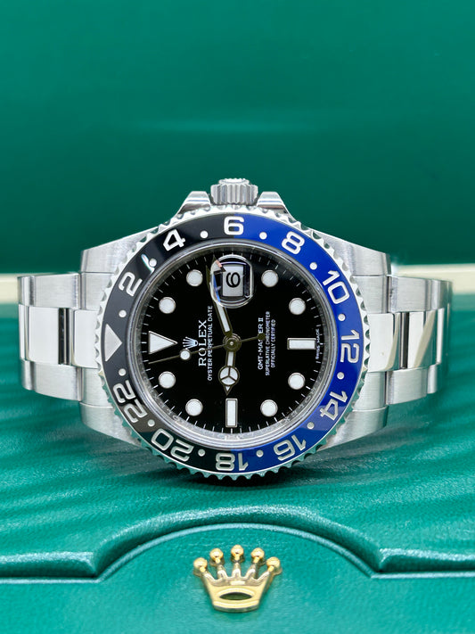 Rolex GMT-Master II "Batman" - Ref 116710BLNR - Year 2014