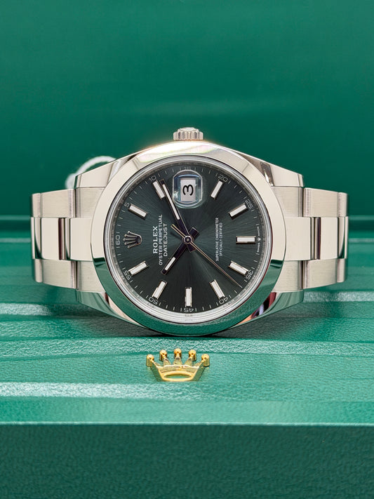 Rolex Datejust 41 - Green Mint Dial - Ref 126300 - New 2026