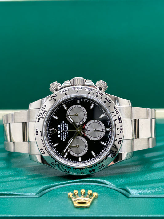 Rolex Daytona Reverse Panda - 18k White Gold - Year Dec 2023 Ref. 126509