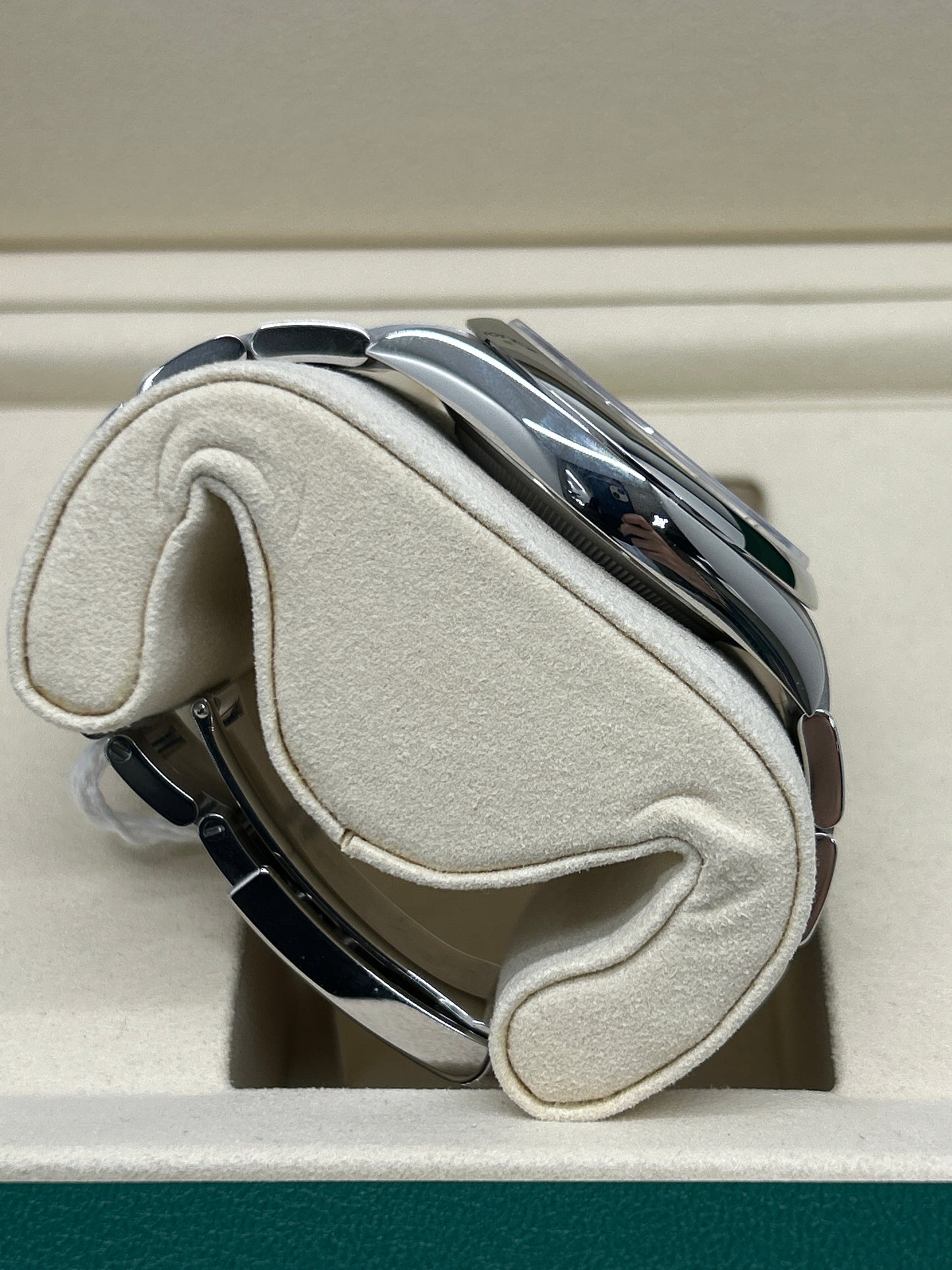 Rolex Oyster Perpetual Stainless - Pistachio Dial - New 2025