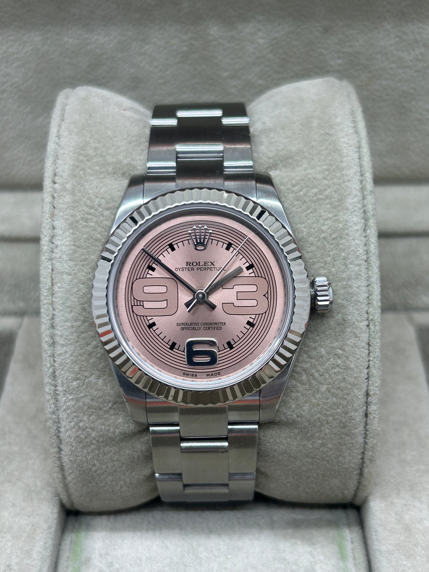 Rolex Oyster Perpetual 31 - Salmon Dial - Ref 177200 - Year 2007