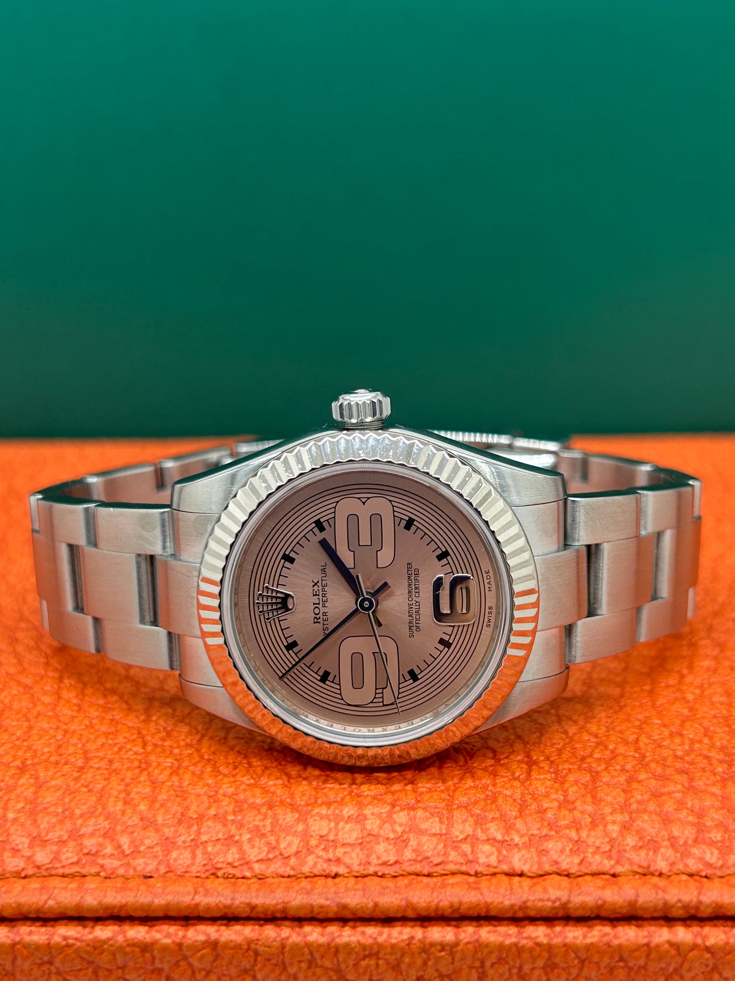 Rolex Oyster Perpetual 31 - Salmon Dial - Ref 177200 - Year 2007