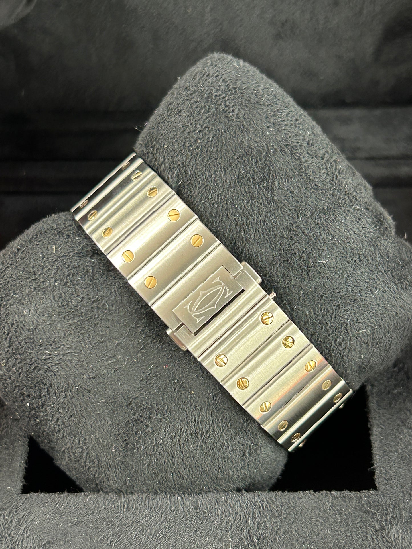 Cartier Santos De Cartier Gold/Steel - Large Size - Ref W2SA0009 -New 2023