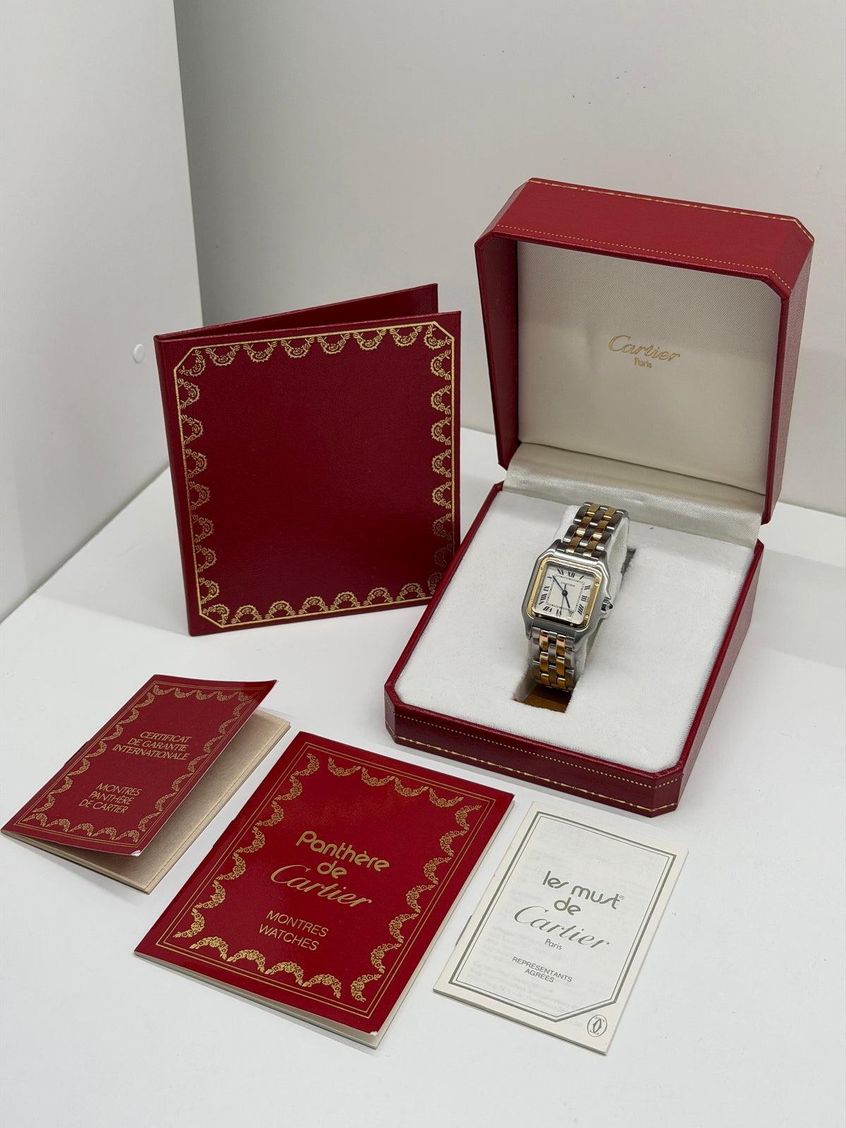 Cartier Panthère Yellow Gold & Steel - Ref 183949 - Year 1989