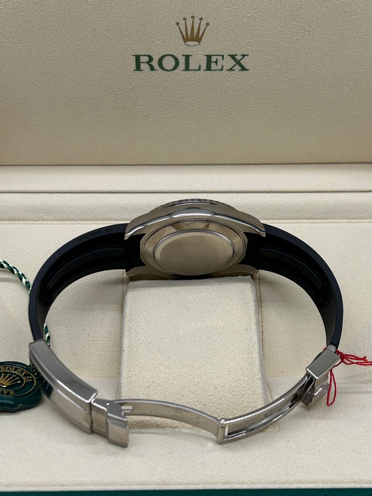 Rolex Yacht-master 42 - Black Dial - 18k White Gold - Ref 226659 - Year 2021
