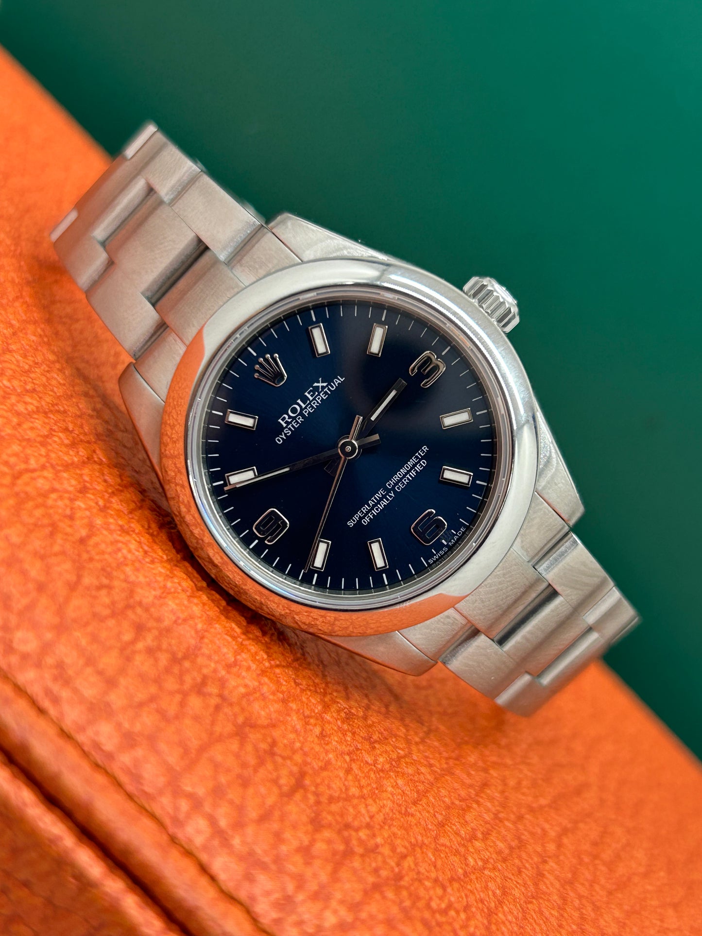 Rolex Oyster Perpetual 31 Blue Dial - Ref 177200