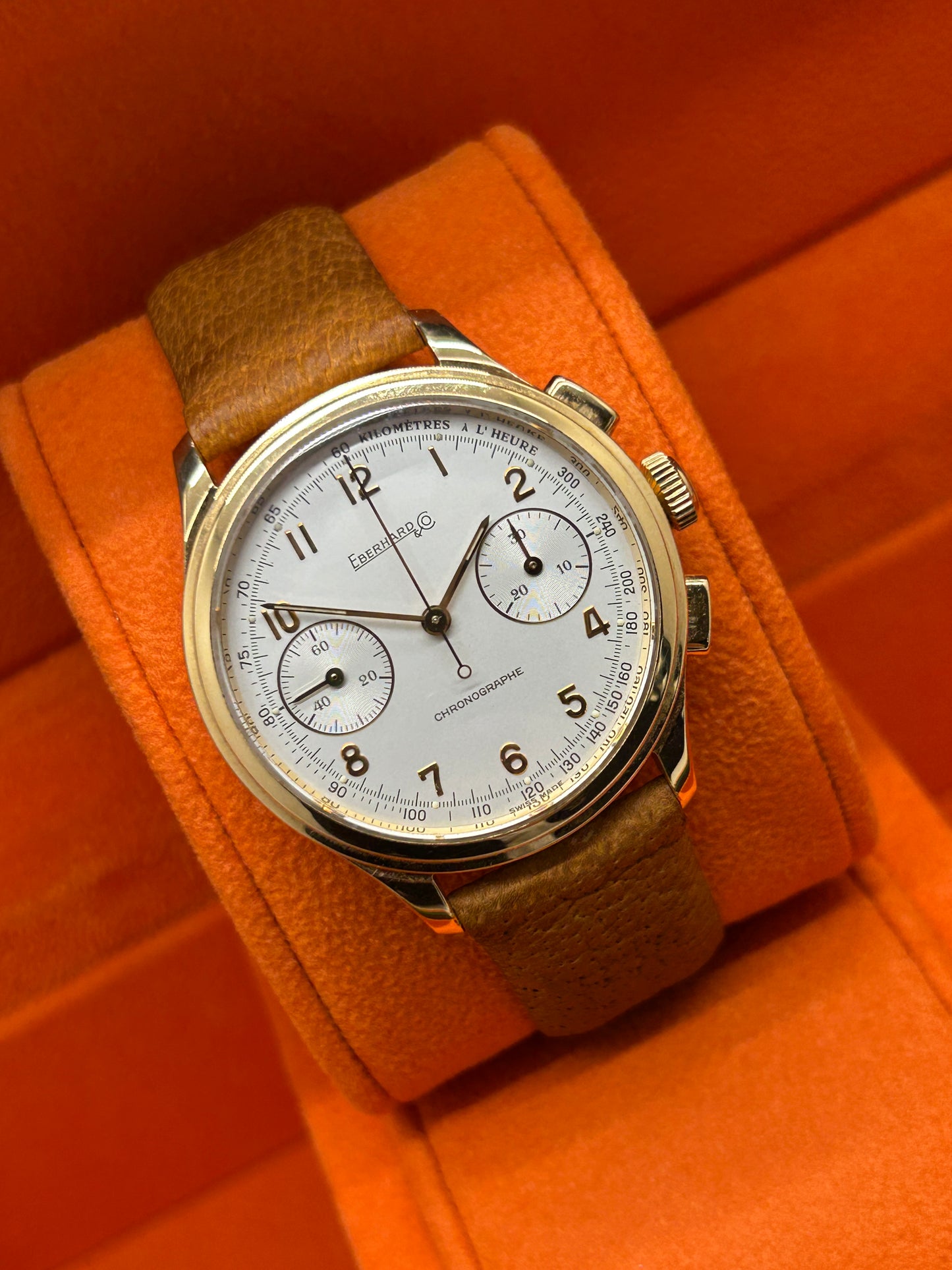 Eberhard Oldflyer - Yellow Gold - Ref 30056 OR - Year 2002