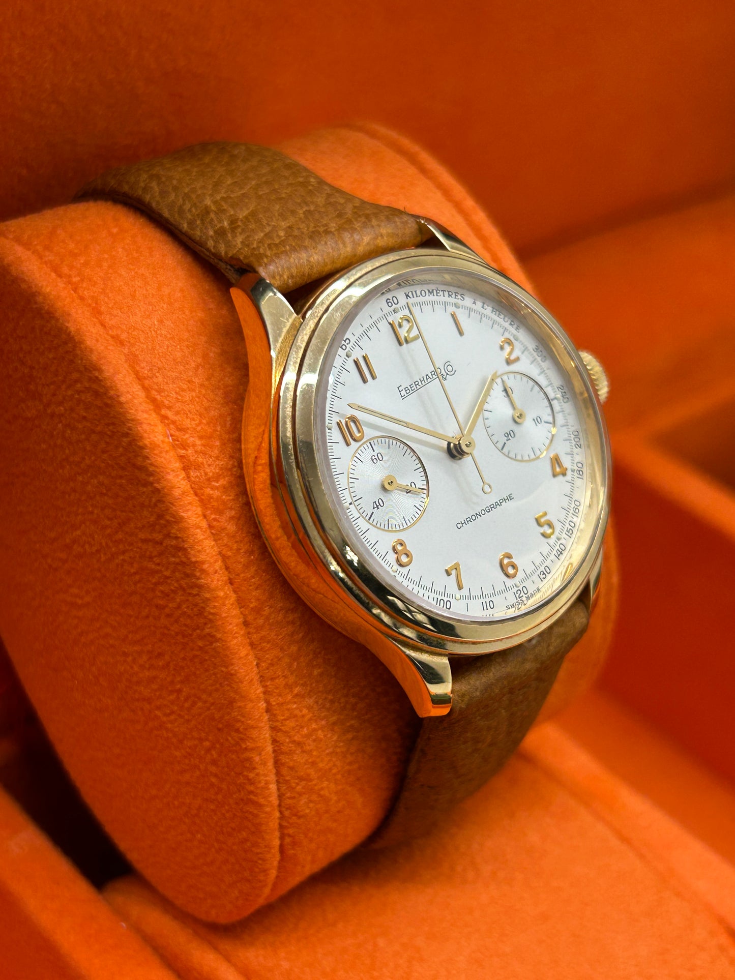 Eberhard Oldflyer - Yellow Gold - Ref 30056 OR - Year 2002