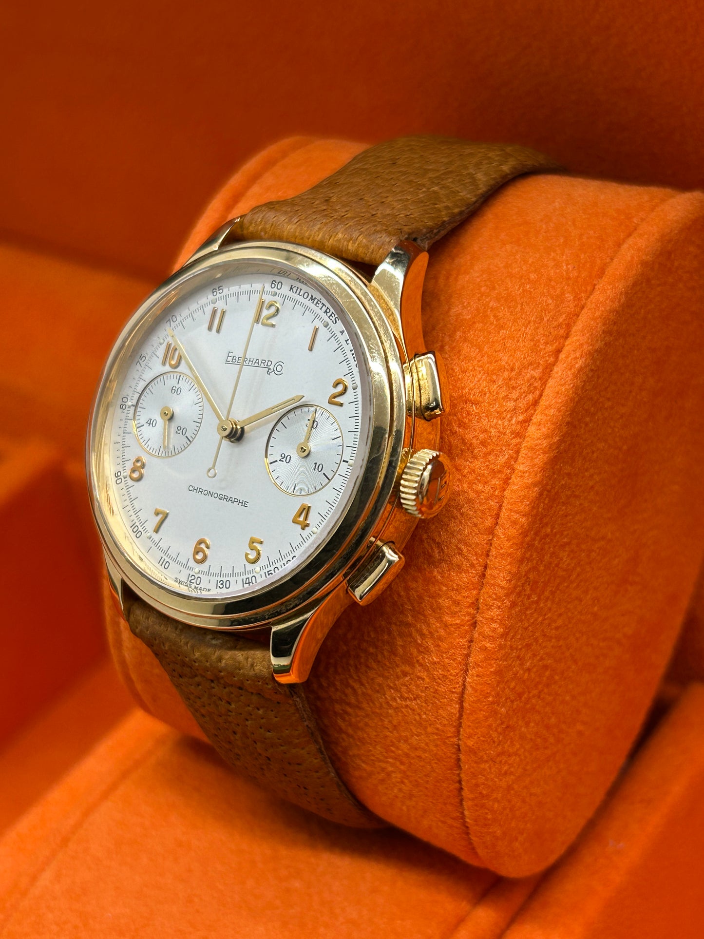 Eberhard Oldflyer - Yellow Gold - Ref 30056 OR - Year 2002