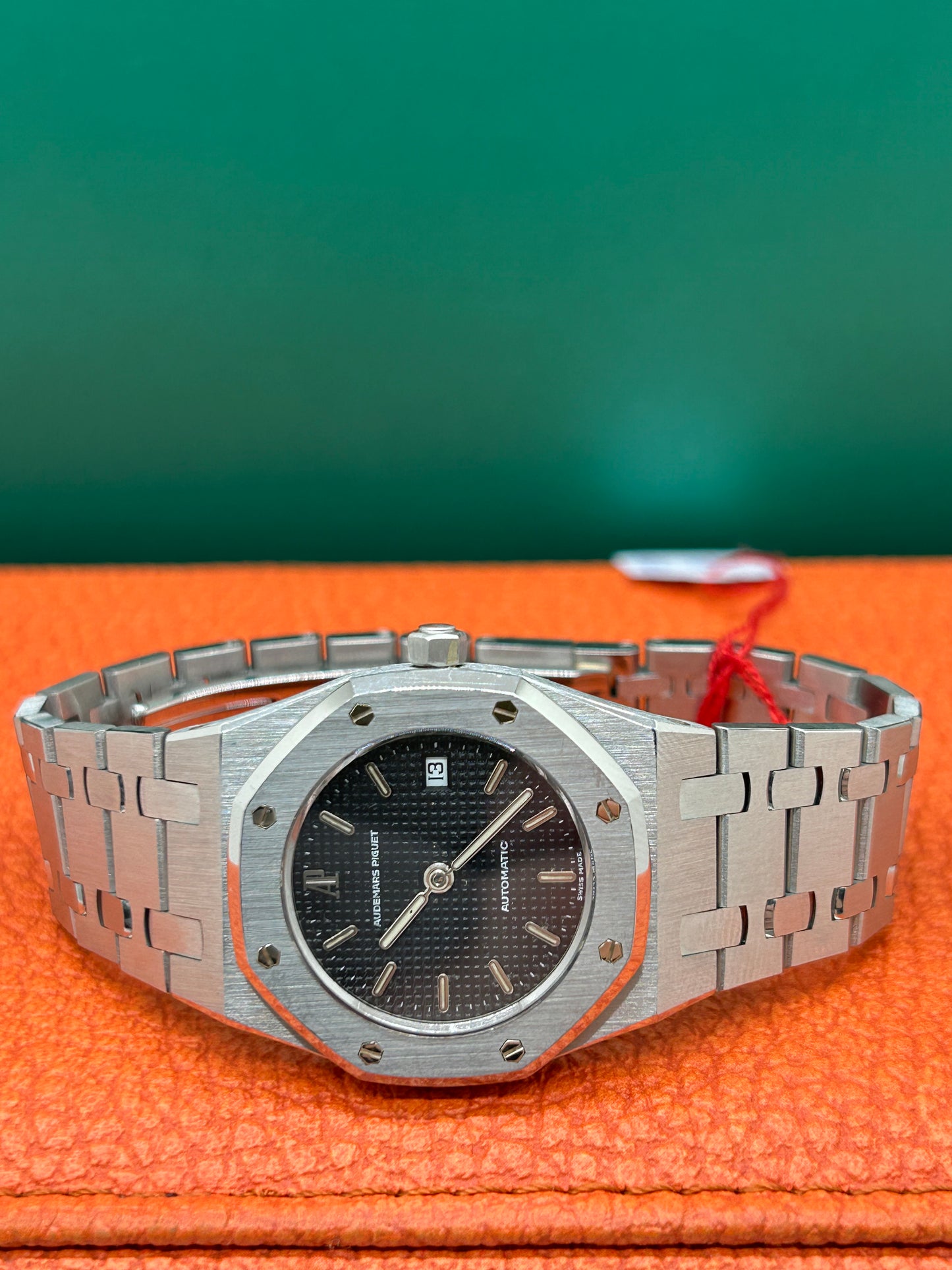 Audemars Piguet Royal Oak Automatic 30mm Automatic - Black Dial - Ref 14470ST - AP Extract - Year 1992