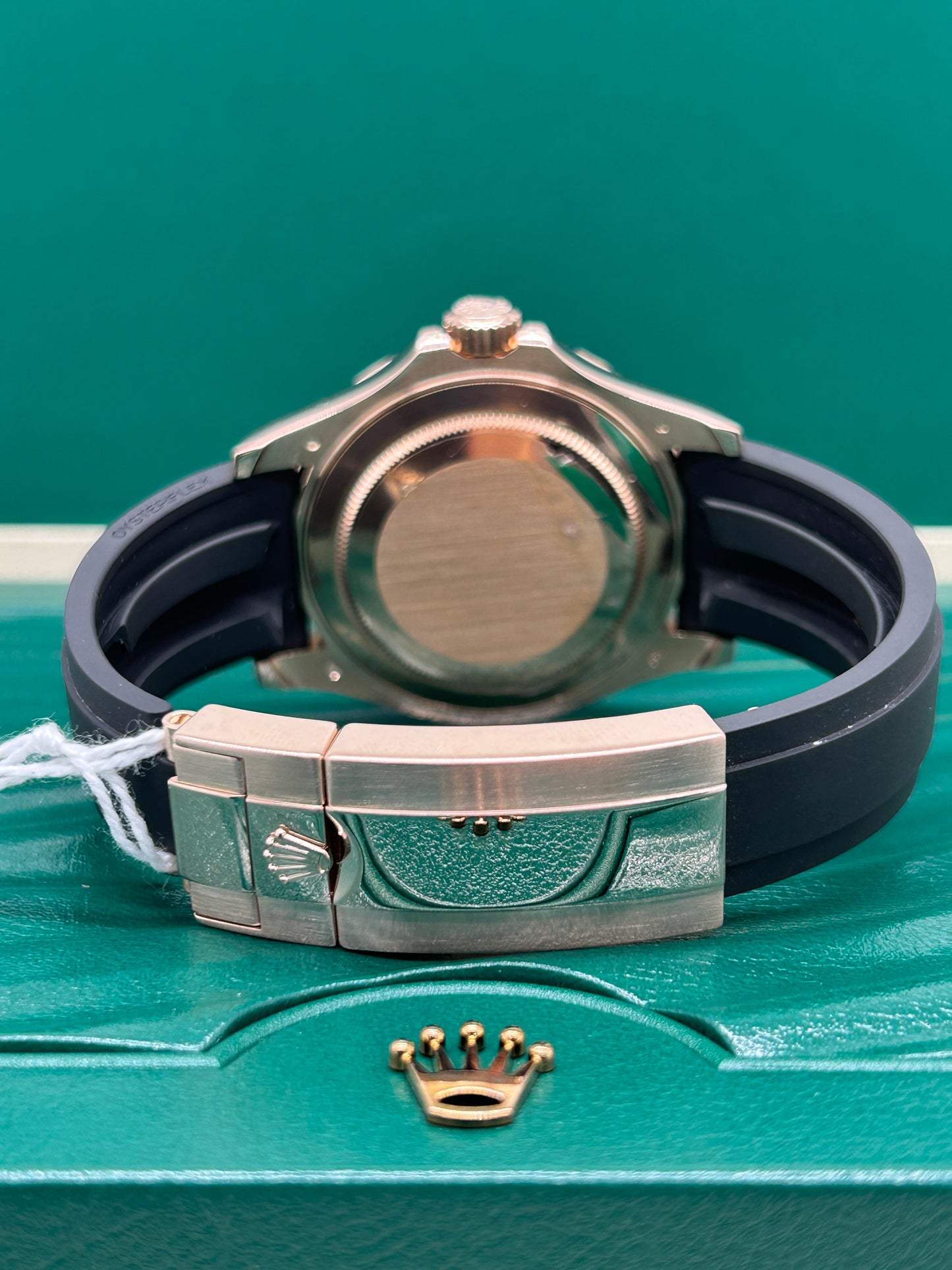 Rolex Yacht-Master 40 Full Pavé Ref 126655 - 18Kt Rose Gold & Diamonds - Year 2020