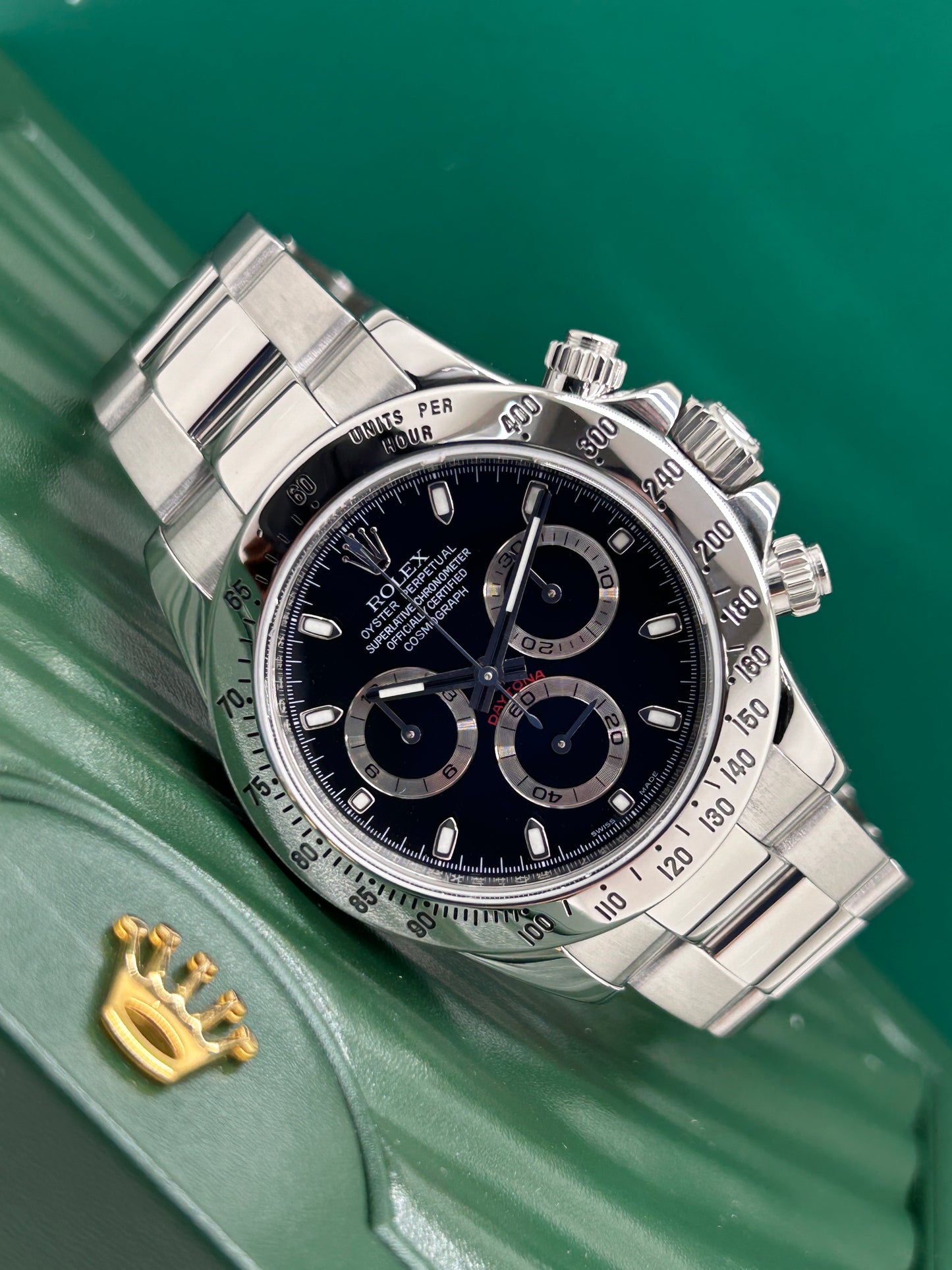 Rolex Daytona Black Dial Ref. 116520 - Year 2010