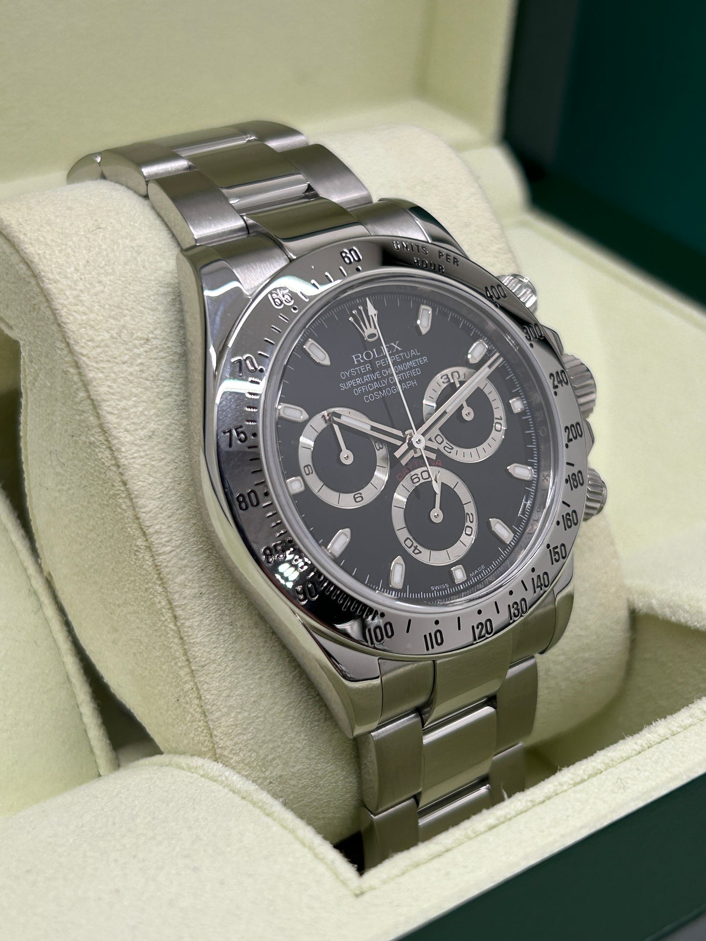Rolex Daytona Black Dial Ref. 116520 - Year 2010