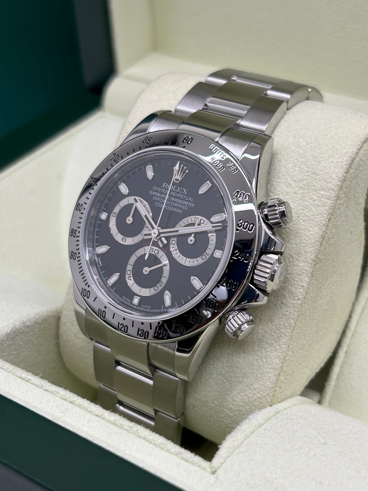 Rolex Daytona Black Dial Ref. 116520 - Year 2010