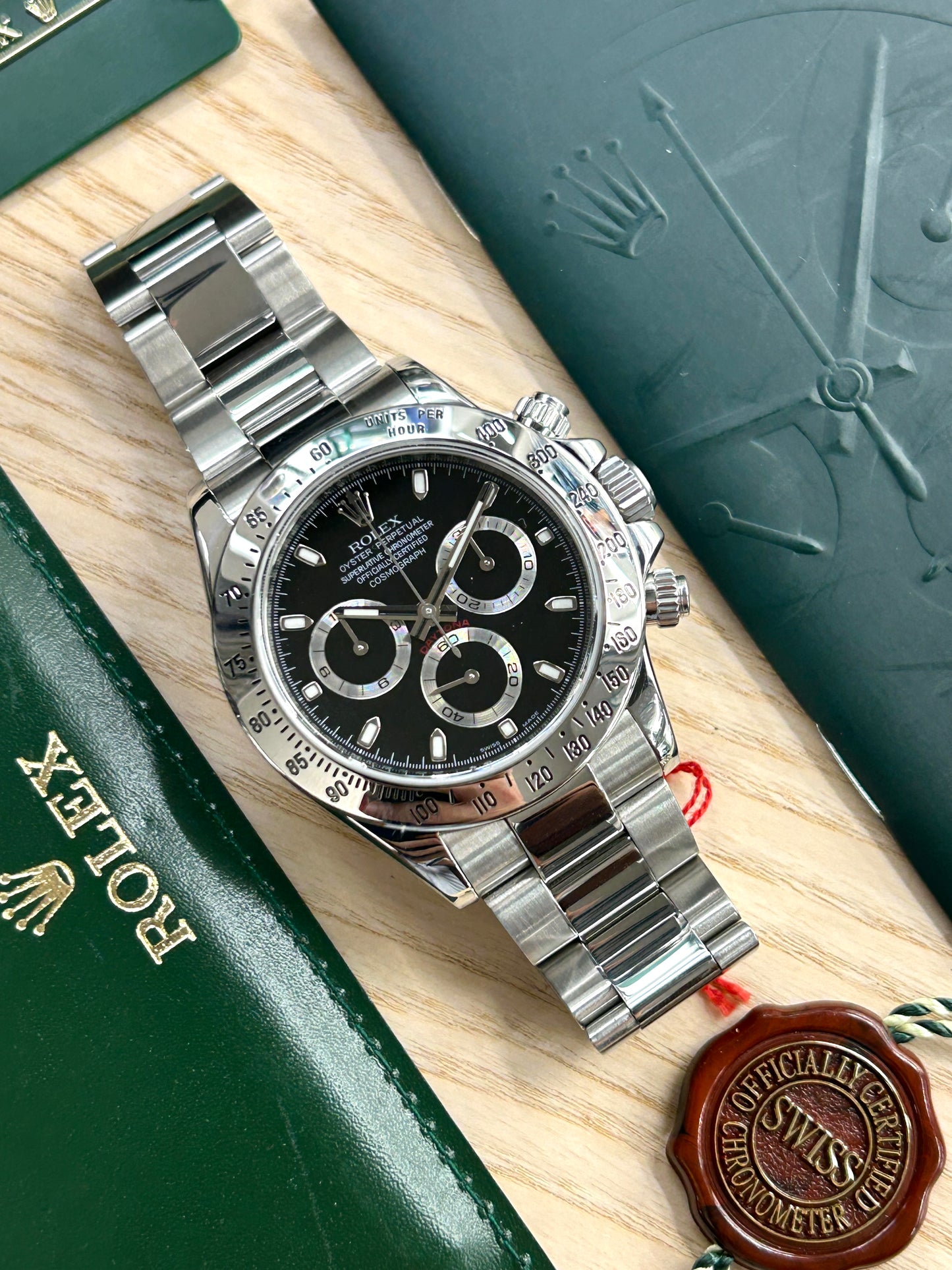 Rolex Daytona Black Dial Ref. 116520 - Year 2010