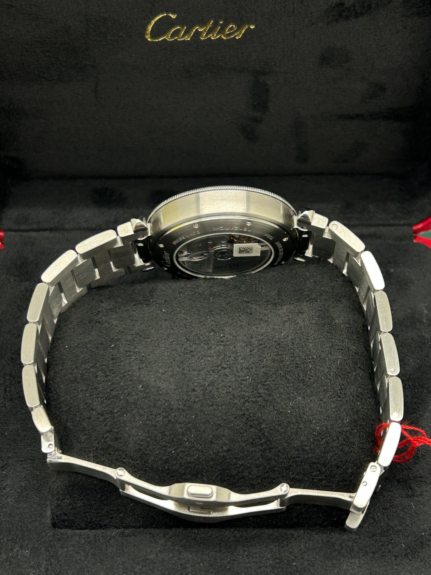 Cartier Pasha Chronograph Stainless - Ref WSPA0027 - Double Strap -Like New 2023