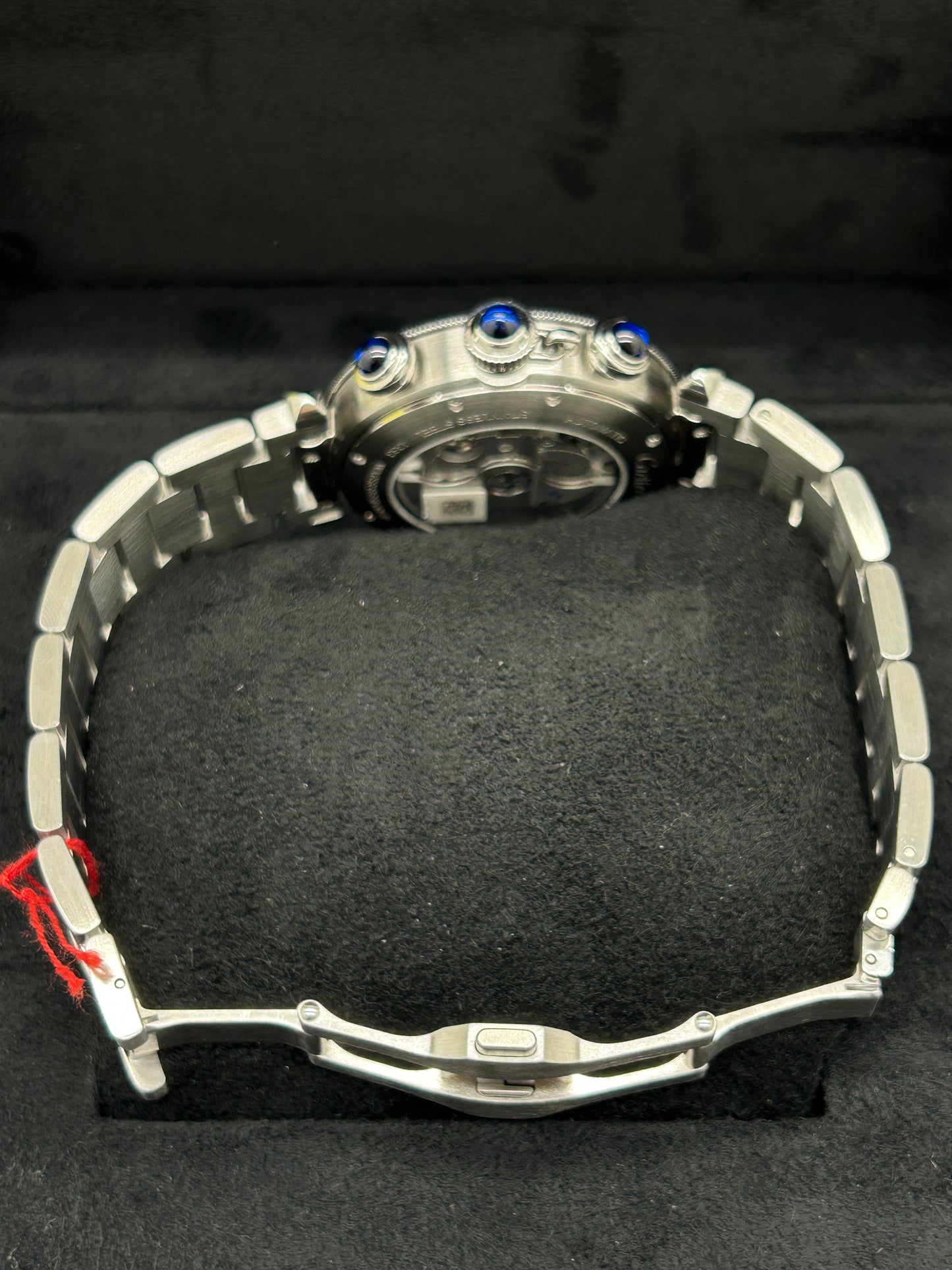 Cartier Pasha Chronograph Stainless - Ref WSPA0027 - Double Strap -Like New 2023