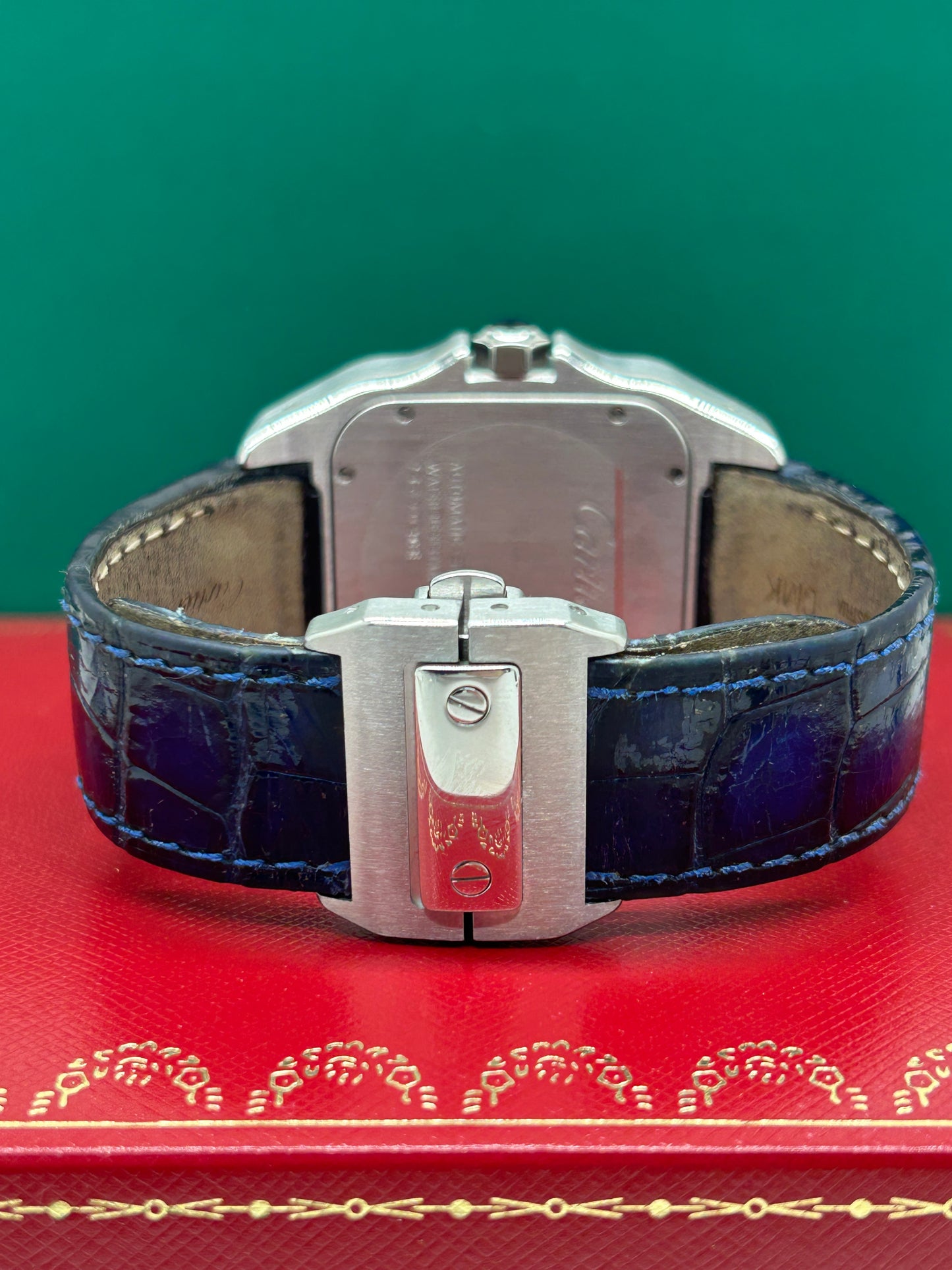 Cartier Santos 100 Xl Anniversary Edition - White Dial - Ref 2656 - Year 2004
