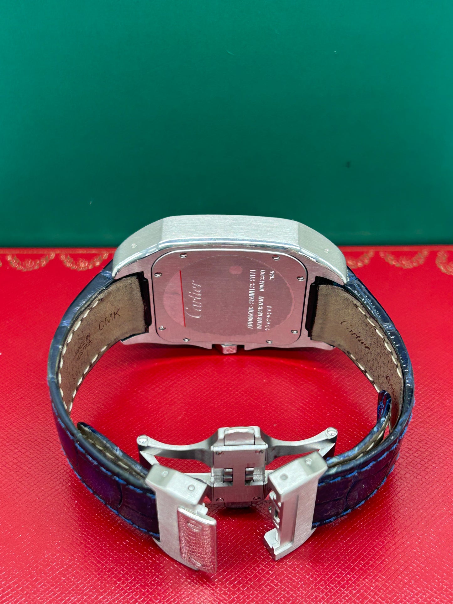 Cartier Santos 100 Xl Anniversary Edition - White Dial - Ref 2656 - Year 2004