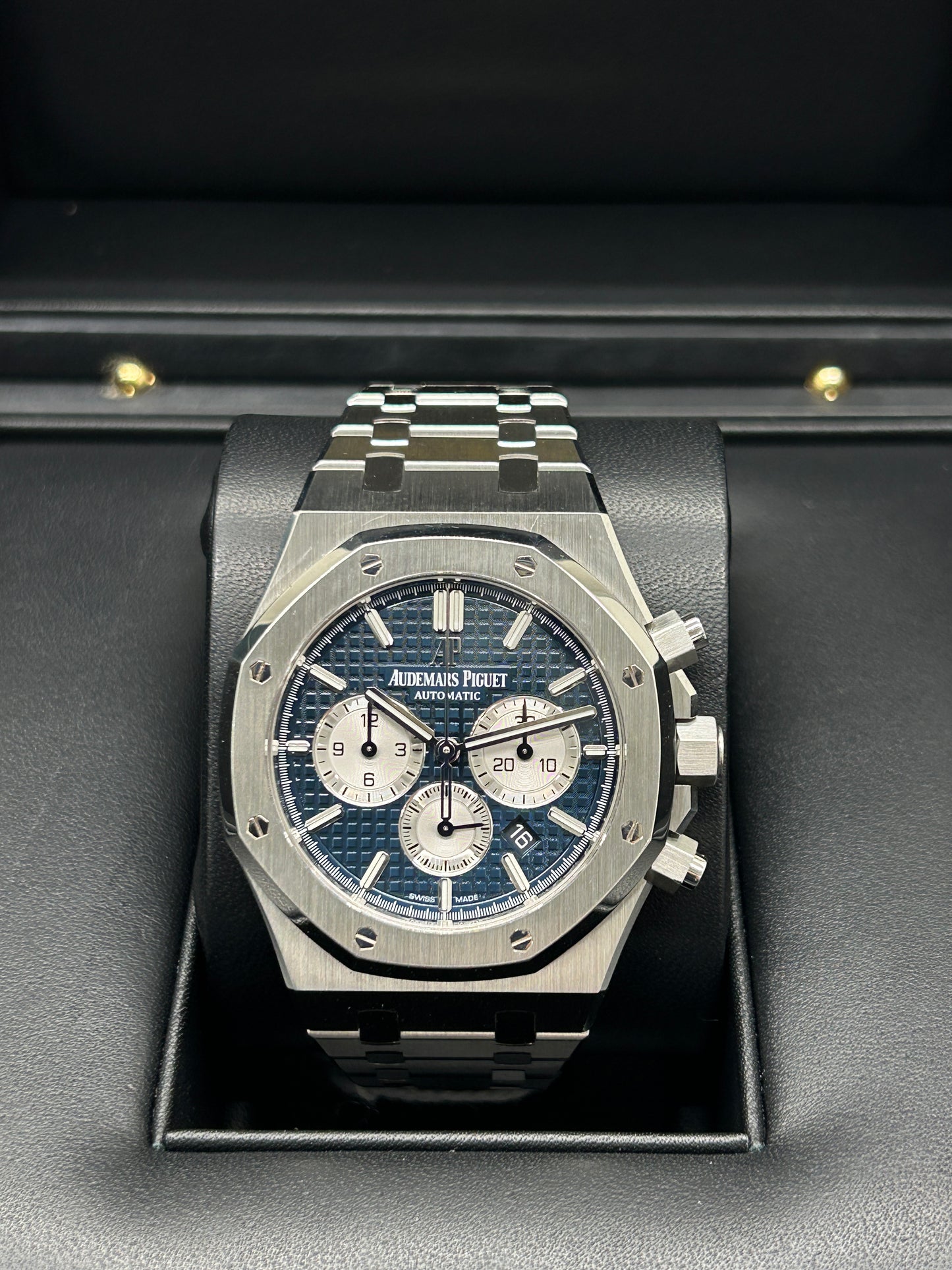 Audemars Piguet Royal Oak Chronograph 41mm - Blue Panda Dial - Ref 26331ST.OO.1220ST.01 - Year 2019
