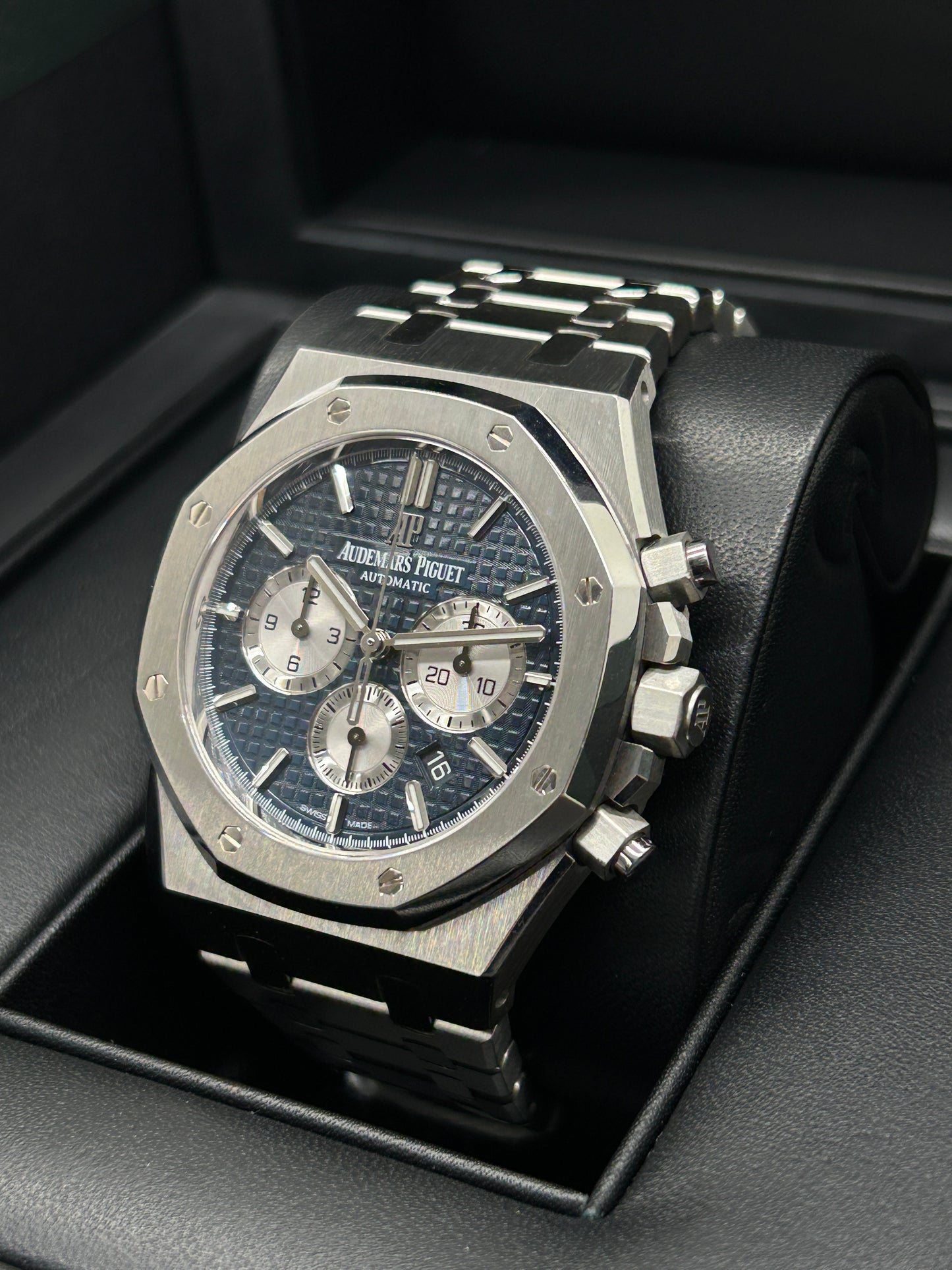 Audemars Piguet Royal Oak Chronograph 41mm - Blue Panda Dial - Ref 26331ST.OO.1220ST.01 - Year 2019