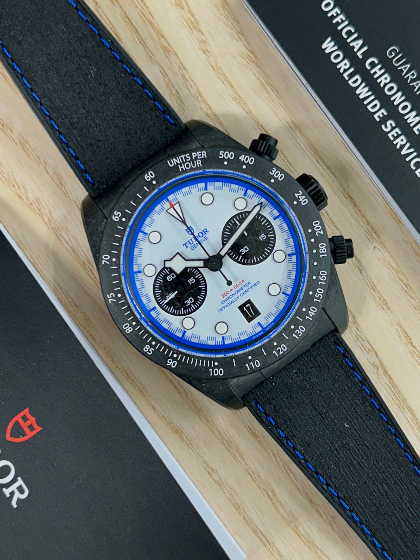 Tudor Black Bay Chrono Carbon 25 White Dial - Limited Edition - Ref. 79377KN - Unworn 2025