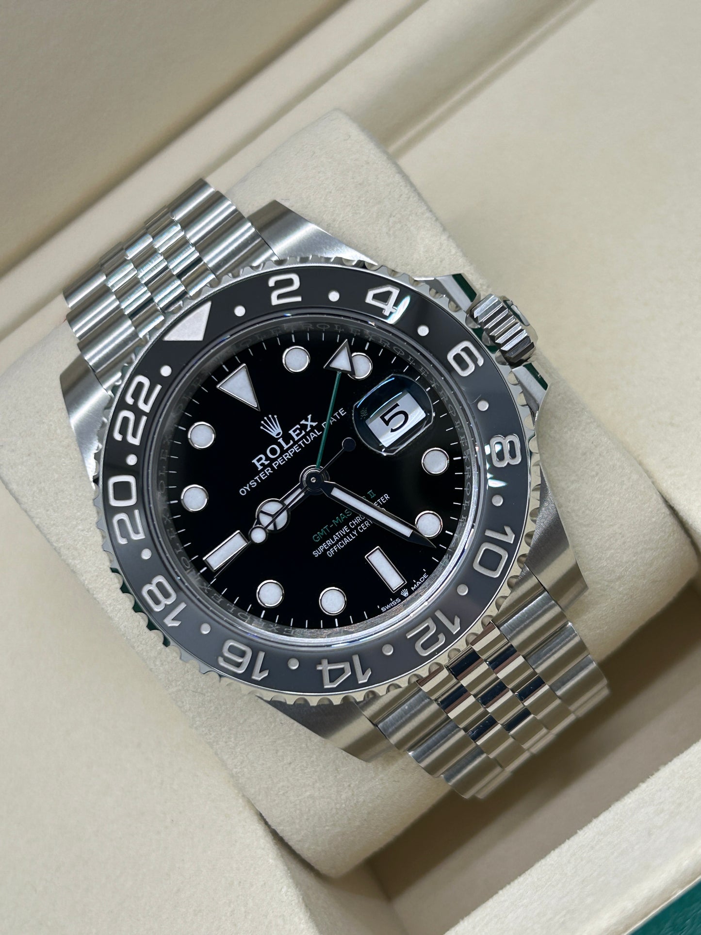 Rolex GMT-Master II - Bruce - Ref 126710GRNR - New 2025