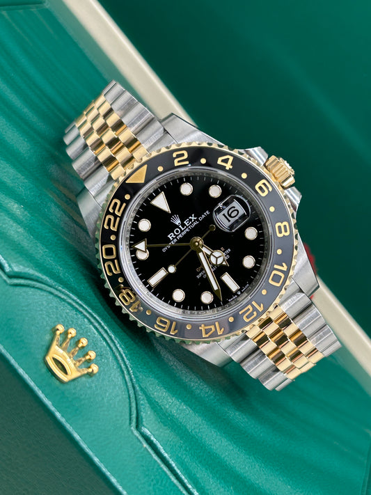Rolex GMT-Master II - Steel & Gold - Jubilee - Ref 126713GRNR - Like New - Year 2023
