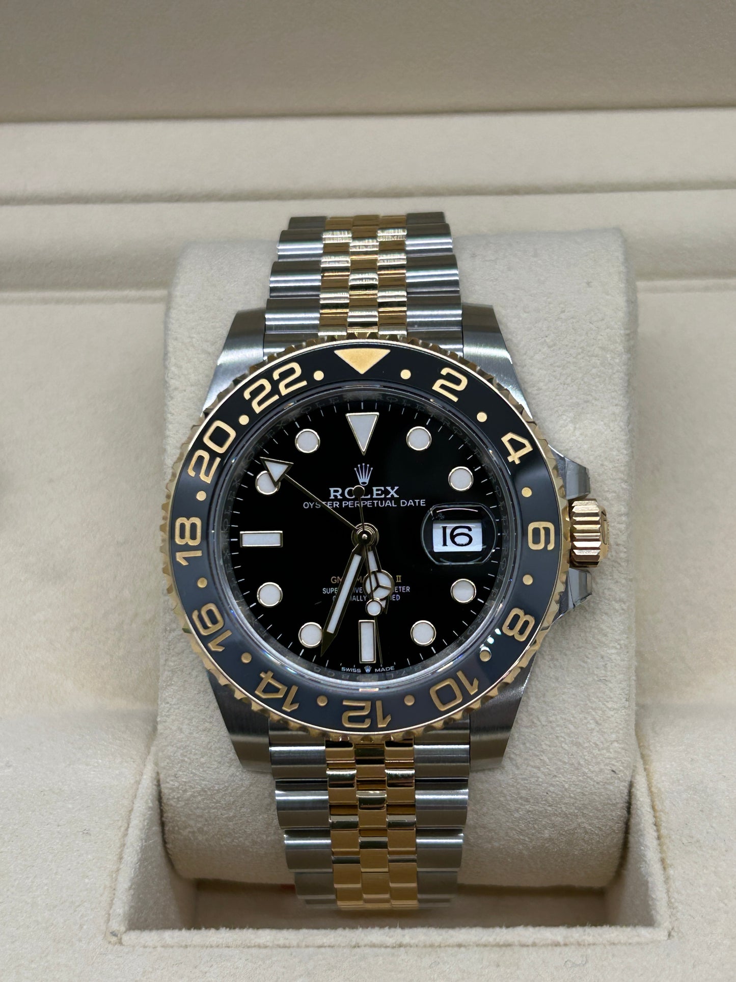 GMT-Master II - Steel & Gold - Jubilee - Ref 126713GRNR - Like New - Year 2023