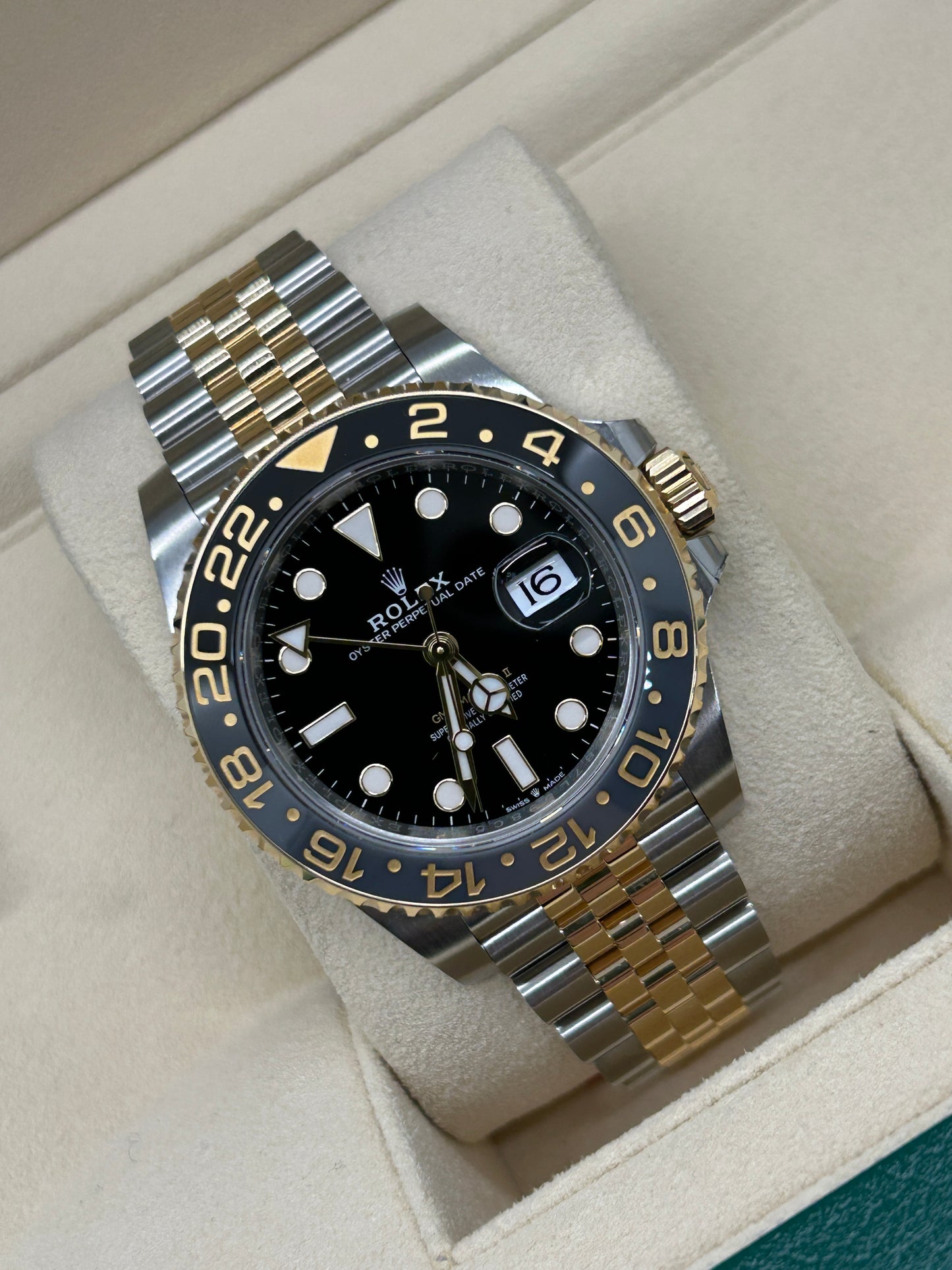 GMT-Master II - Steel & Gold - Jubilee - Ref 126713GRNR - Like New - Year 2023