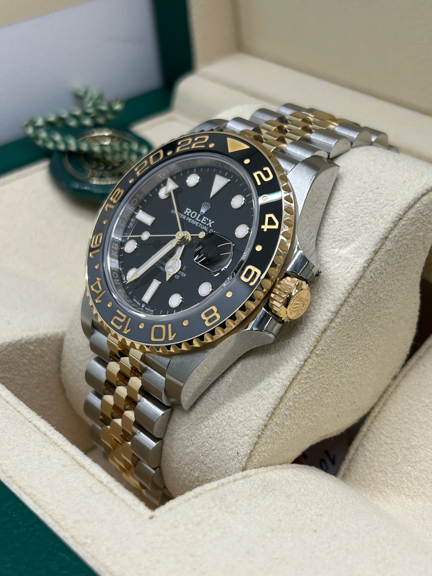 GMT-Master II - Steel & Gold - Jubilee - Ref 126713GRNR - Like New - Year 2023