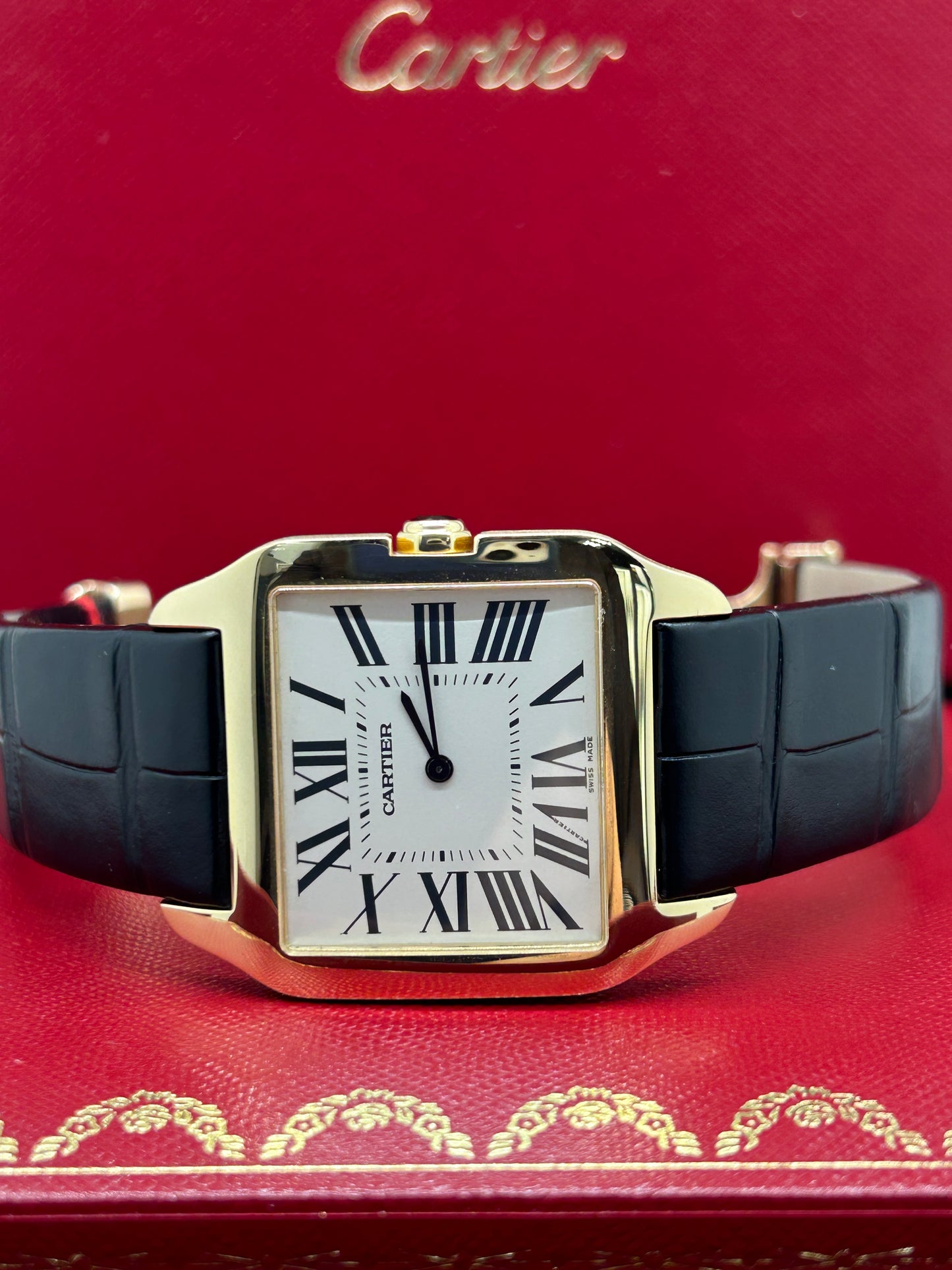 Cartier Santos Dumont - Yellow Gold - Ref W2008751 - Year 2020