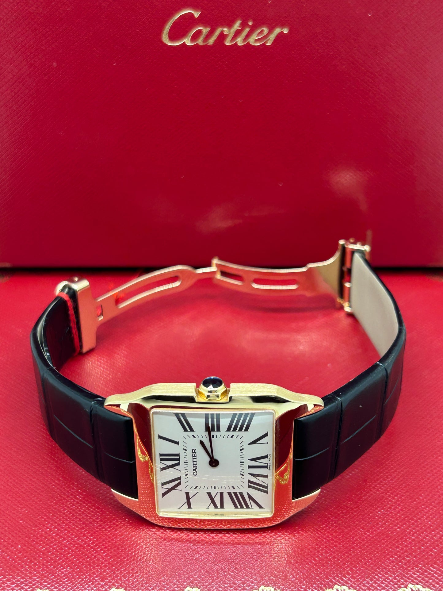Cartier Santos Dumont - Yellow Gold - Ref W2008751 - Year 2020