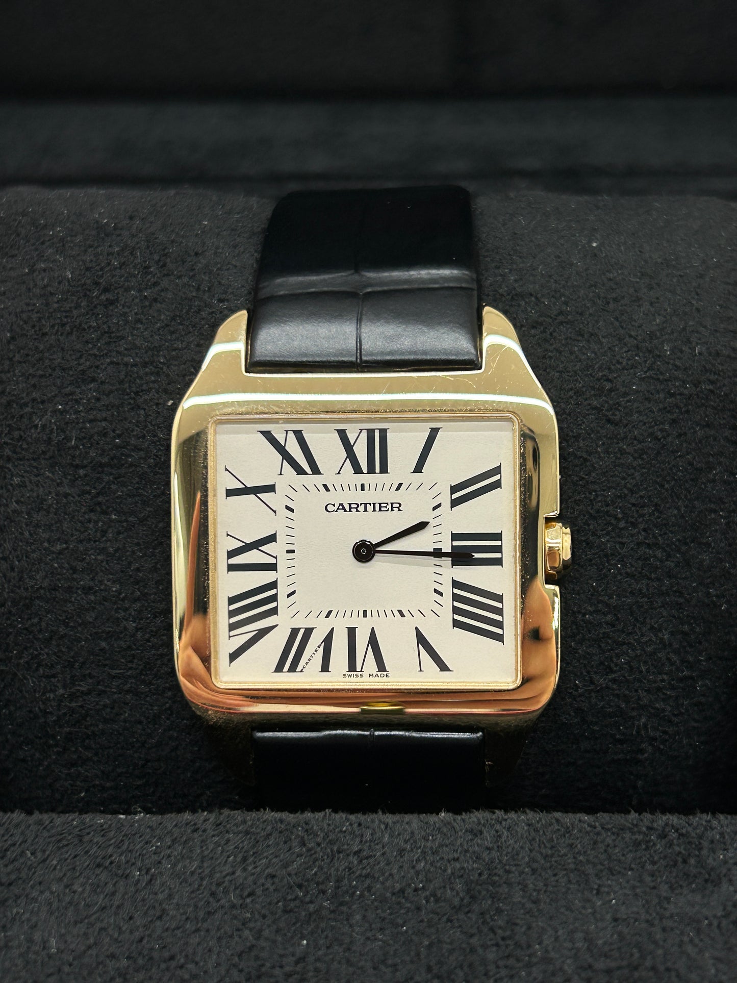 Cartier Santos Dumont - Yellow Gold - Ref W2008751 - Year 2020